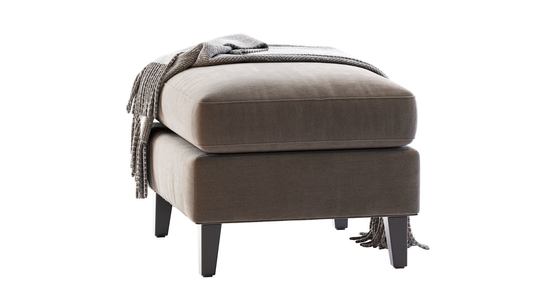 Pouf  Beverly  3D model_16