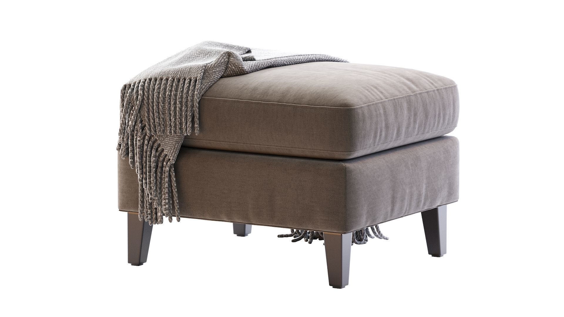 Pouf  Beverly  3D model_14