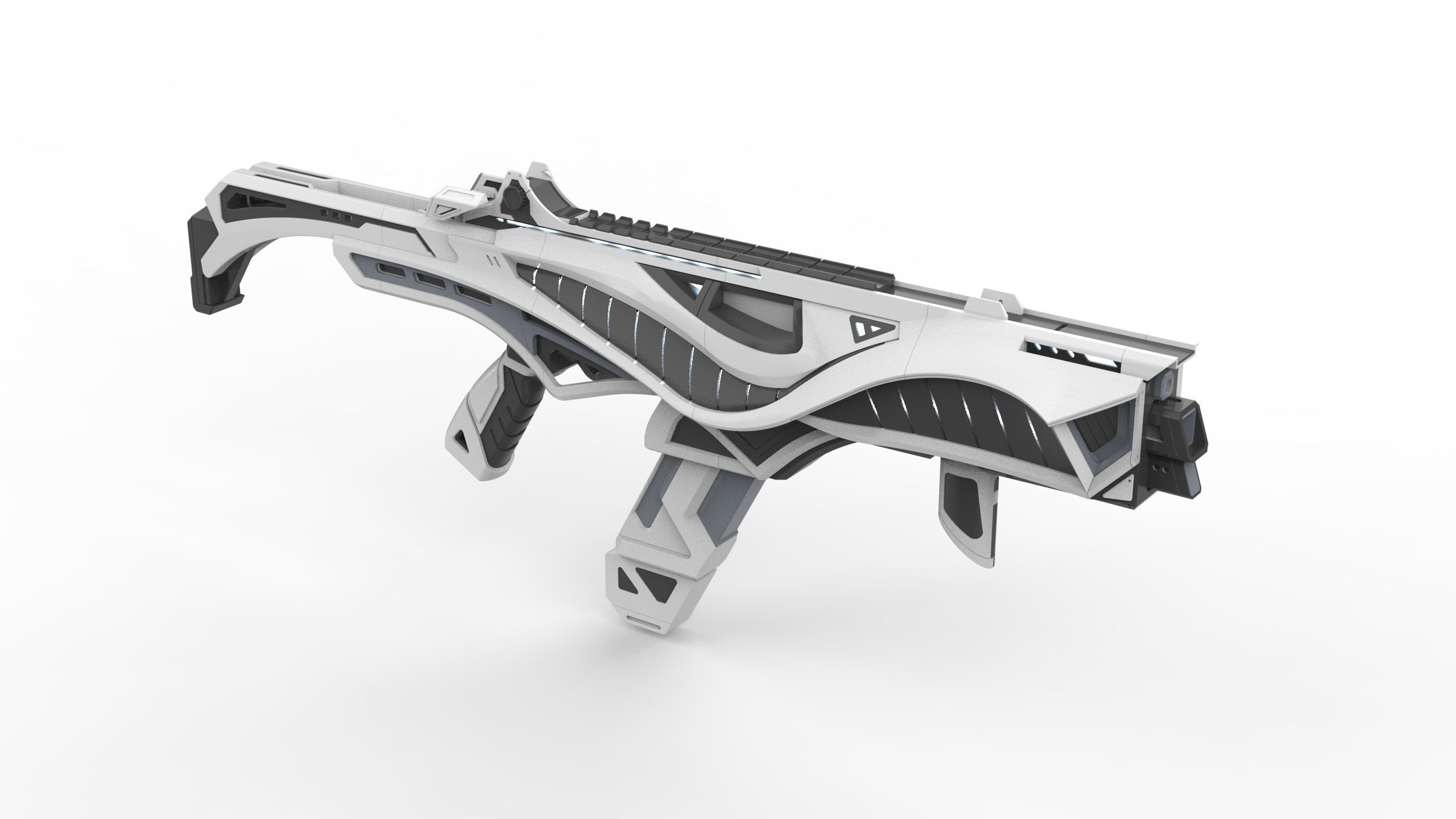 R-99 Cutting Edge - APEX - Printable 3d model - STL 3D print model_4