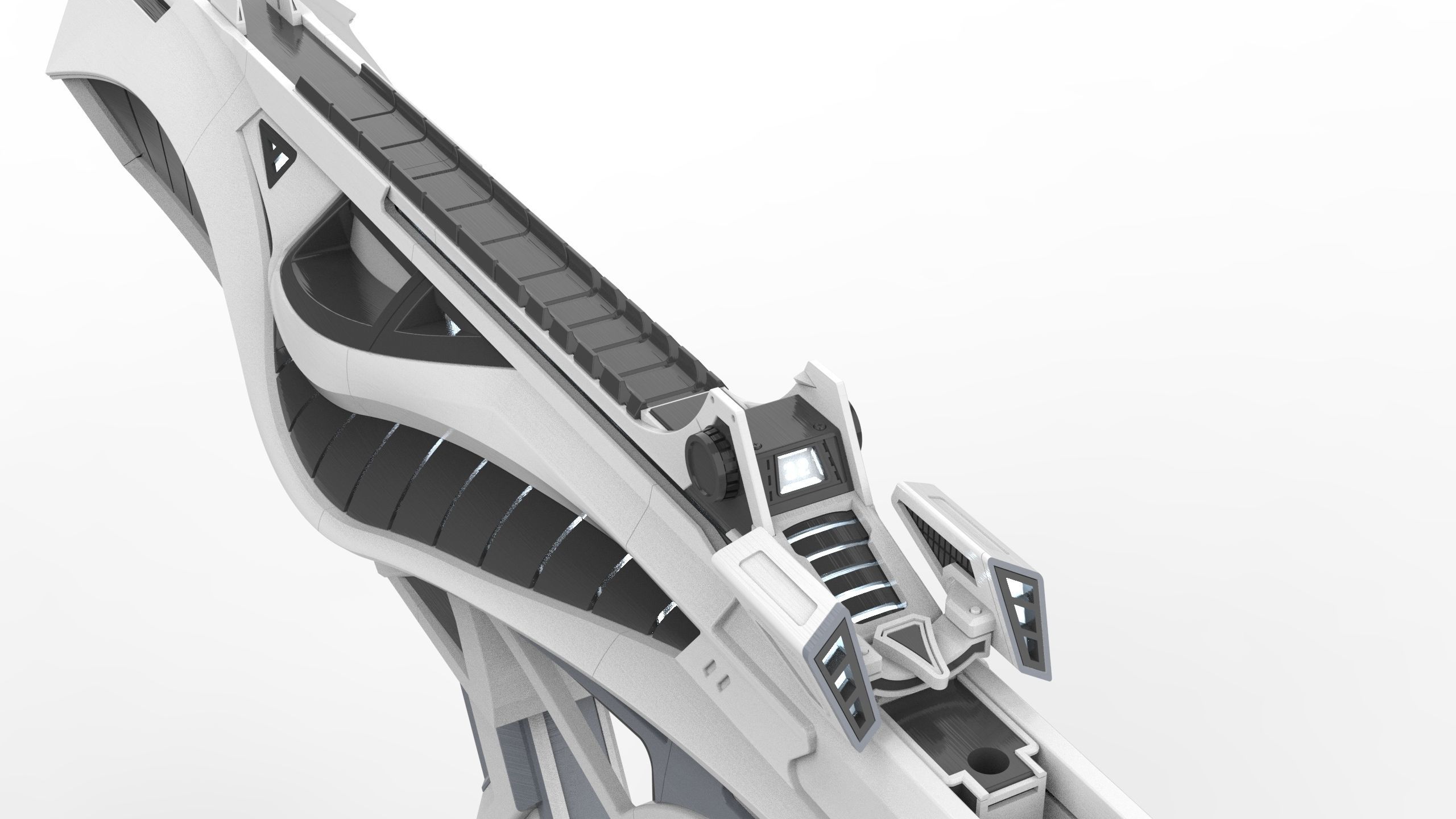 R-99 Cutting Edge - APEX - Printable 3d model - STL 3D print model_5