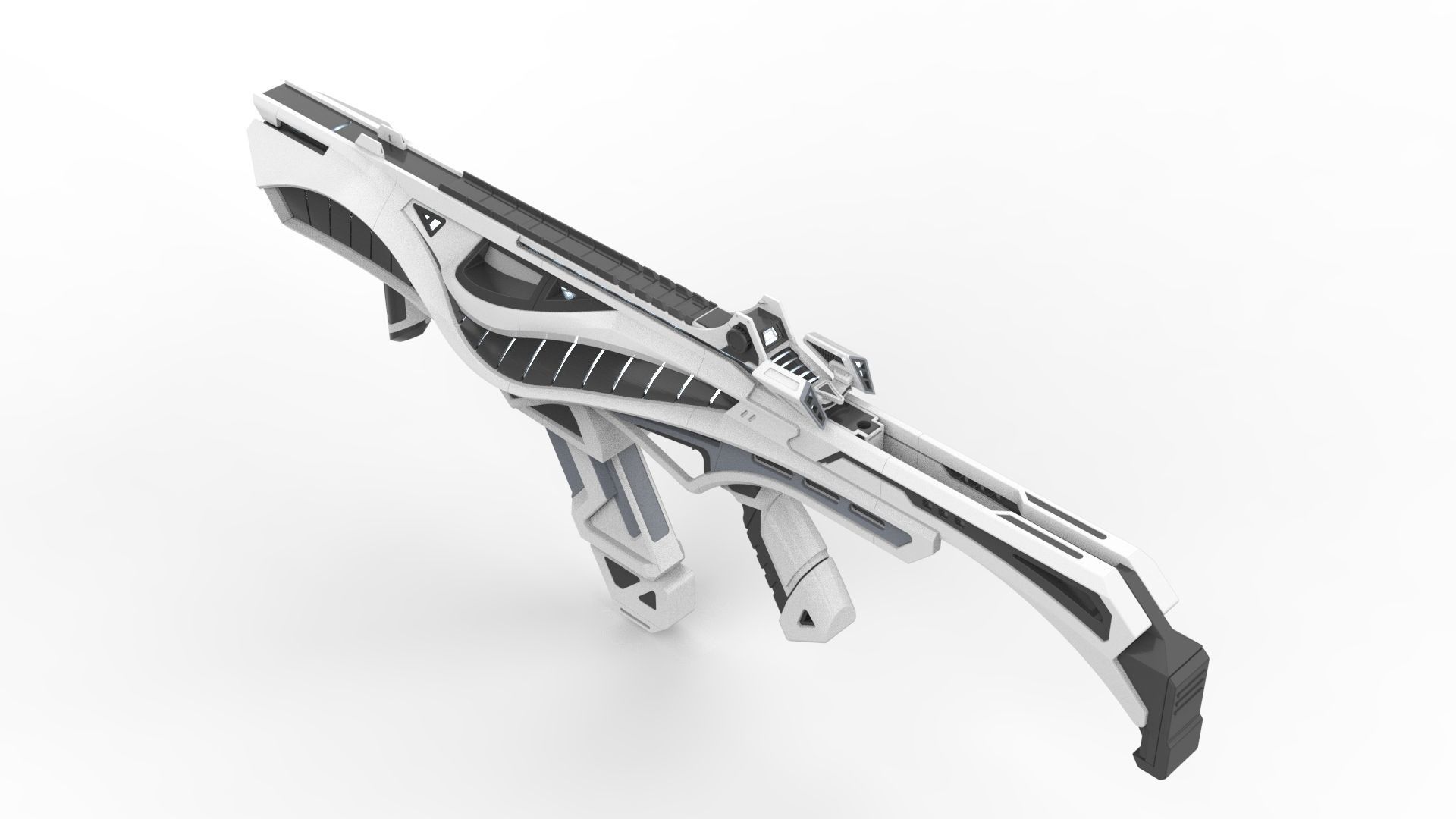 R-99 Cutting Edge - APEX - Printable 3d model - STL 3D print model_7