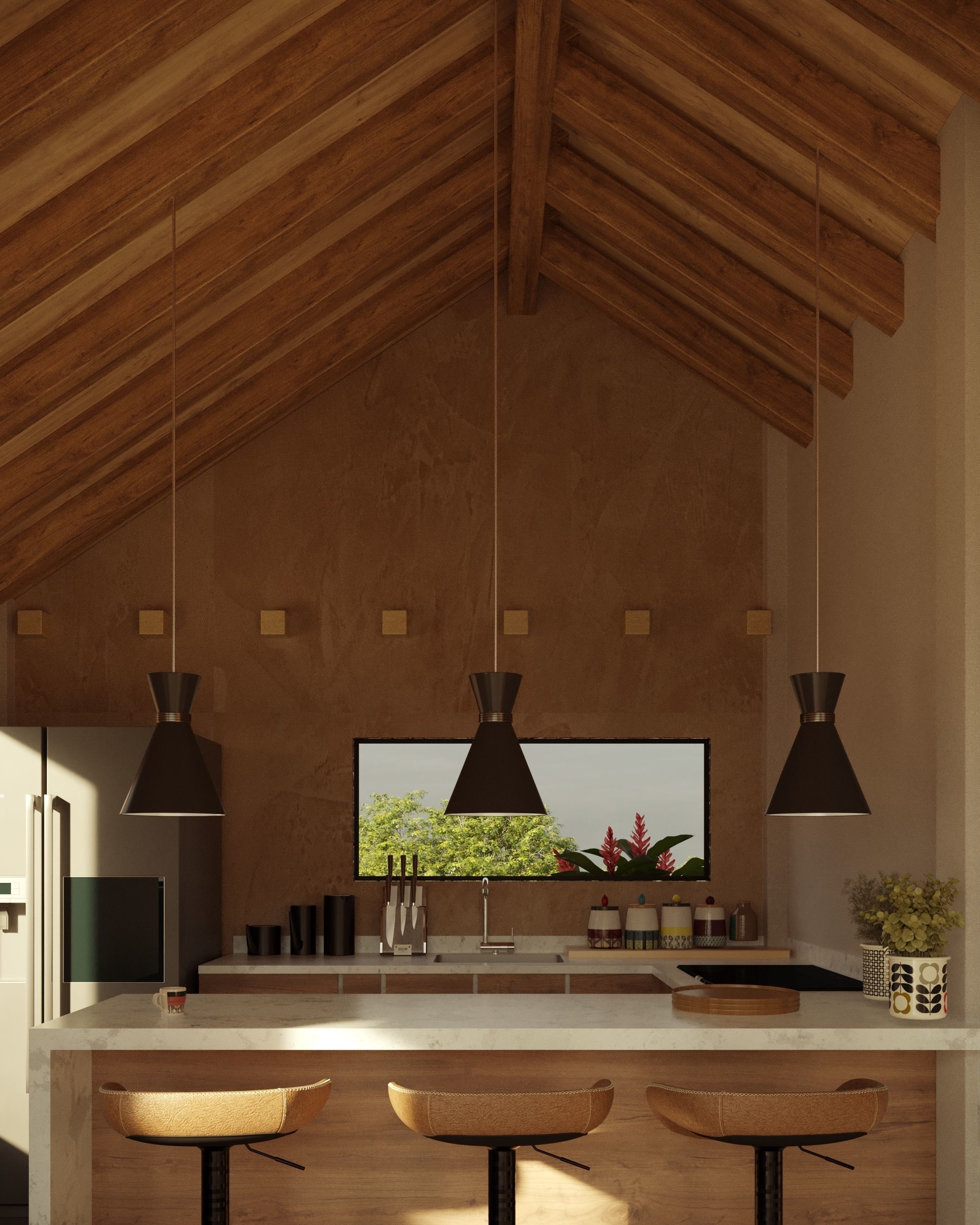 Complete House - El Retiro Cabin 3D model_4