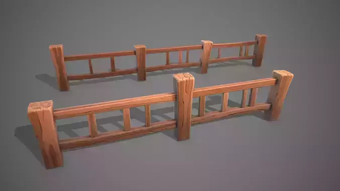 Stylized fence