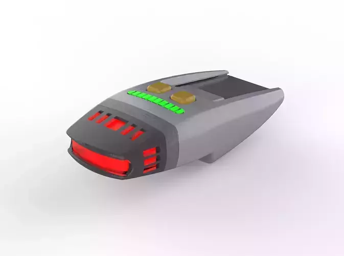 Type 1 Cricket Phaser - Star Trek - Printable 3d model - STL 3D print model