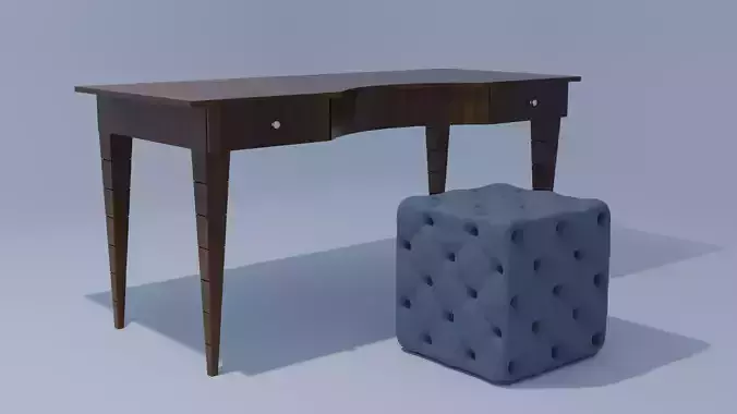 Table and Mini Sofa
