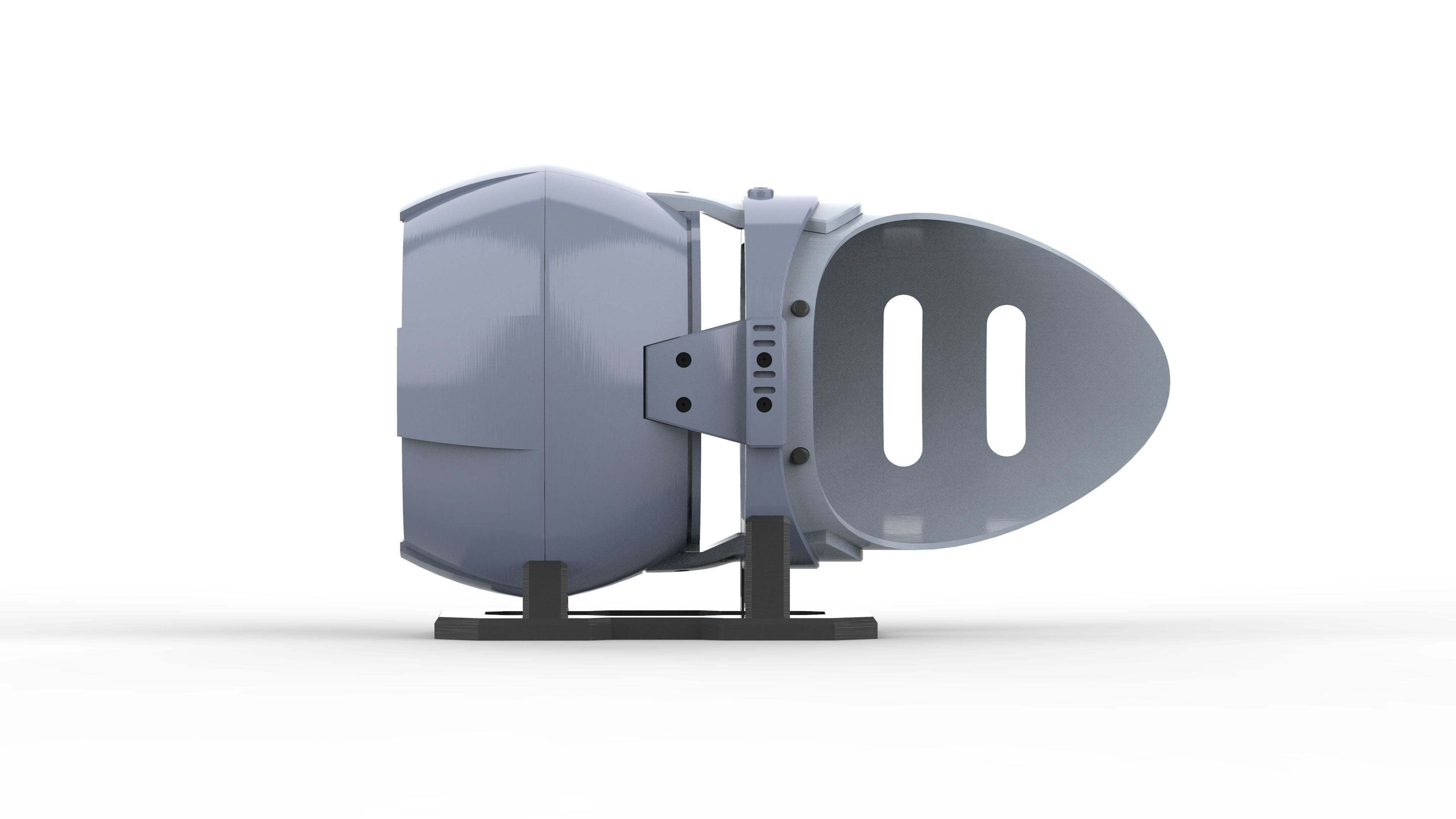 Hand Cannon 33rd Century - Star Trek - Printable 3d model - STL 3D print model_5