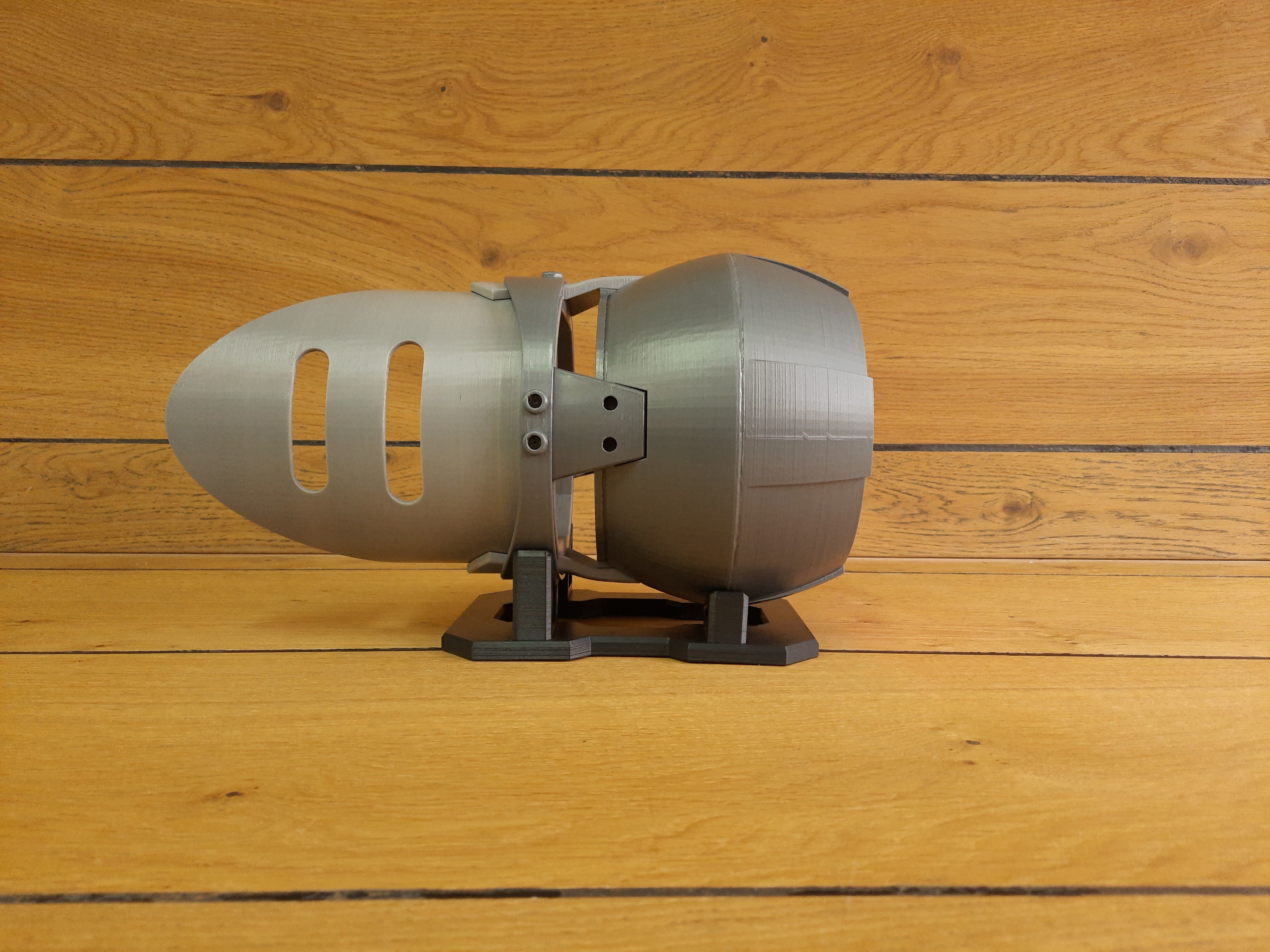 Hand Cannon 33rd Century - Star Trek - Printable 3d model - STL 3D print model_18