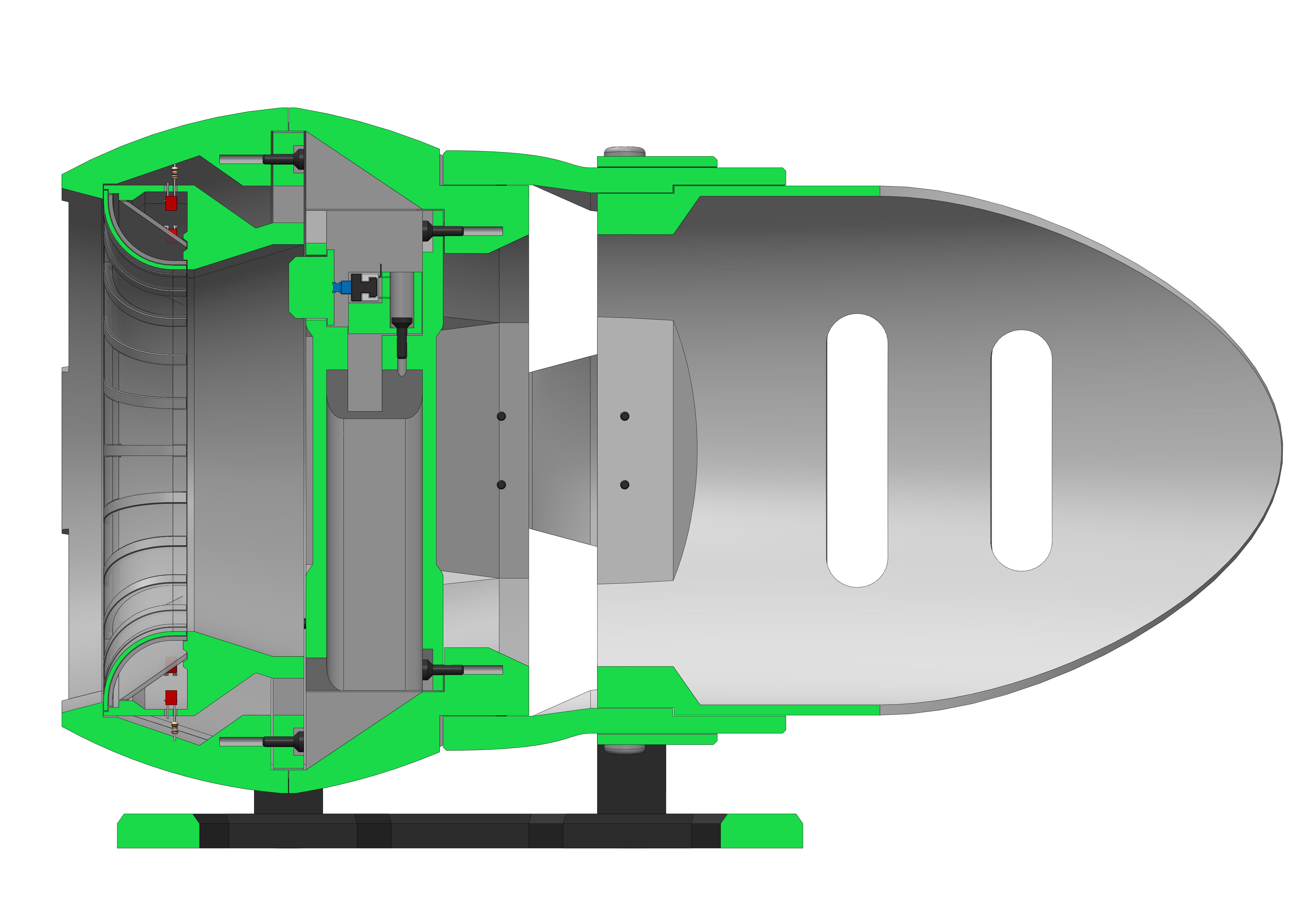 Hand Cannon 33rd Century - Star Trek - Printable 3d model - STL 3D print model_7