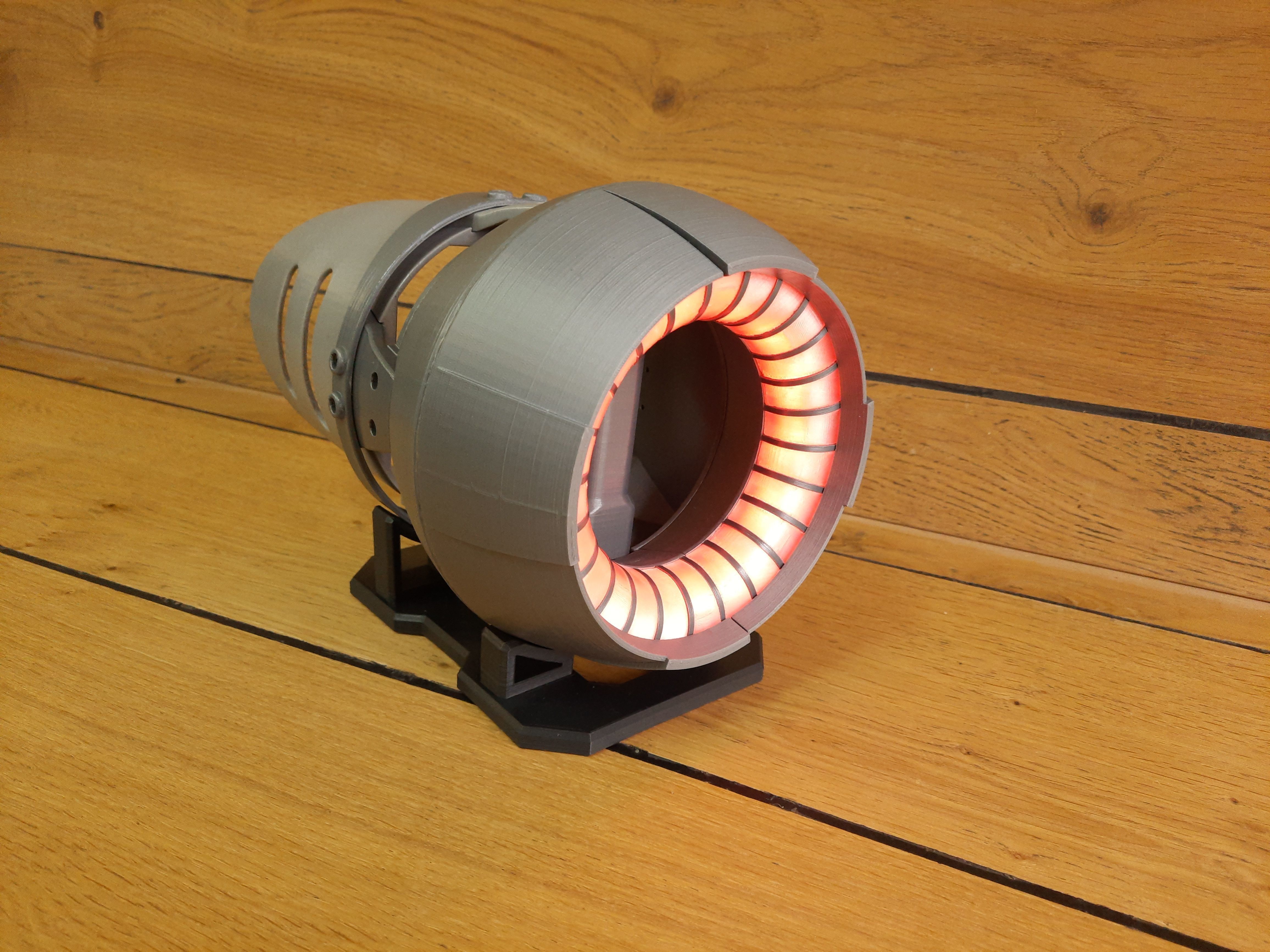 Hand Cannon 33rd Century - Star Trek - Printable 3d model - STL 3D print model_14