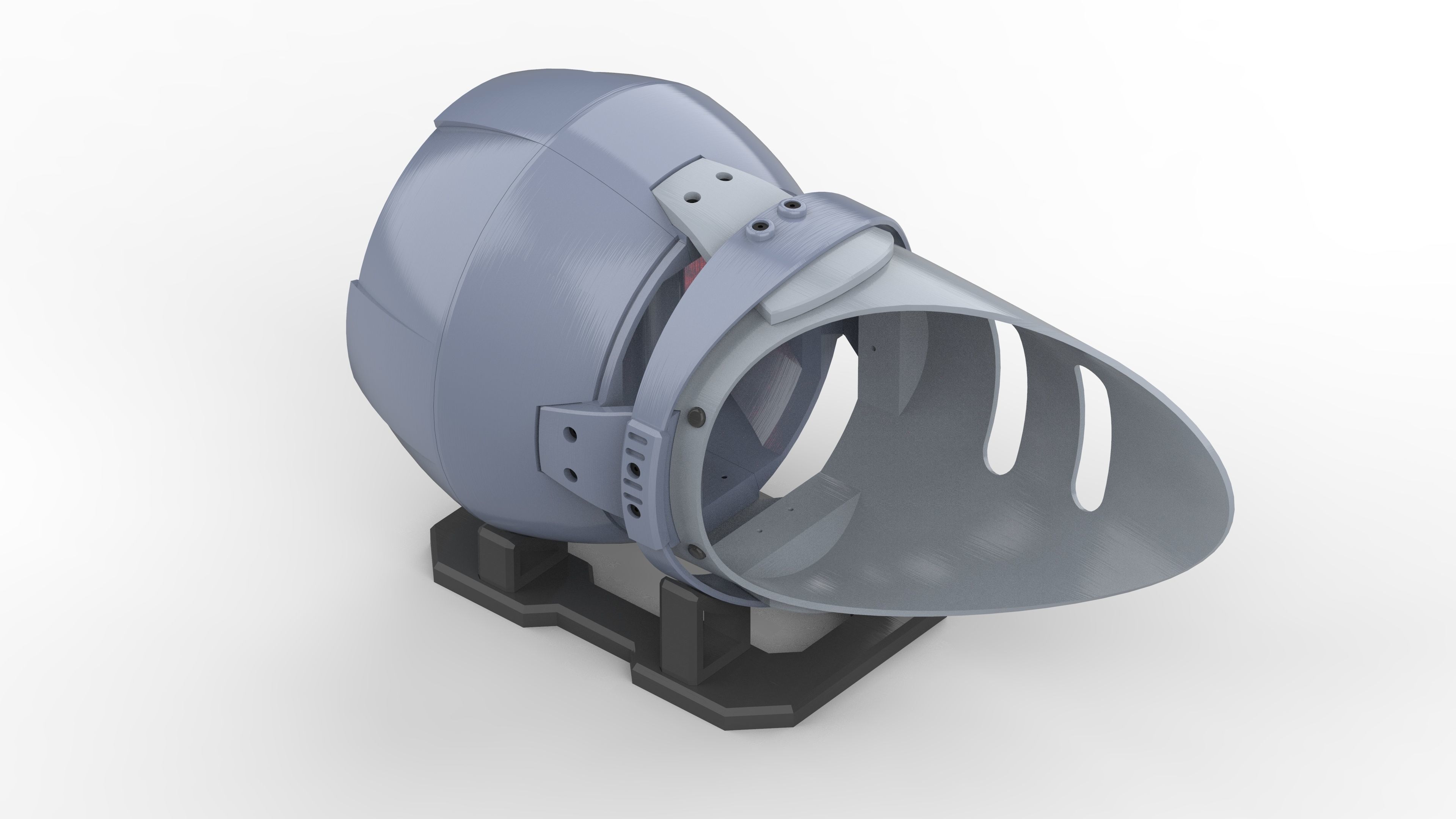 Hand Cannon 33rd Century - Star Trek - Printable 3d model - STL 3D print model_4