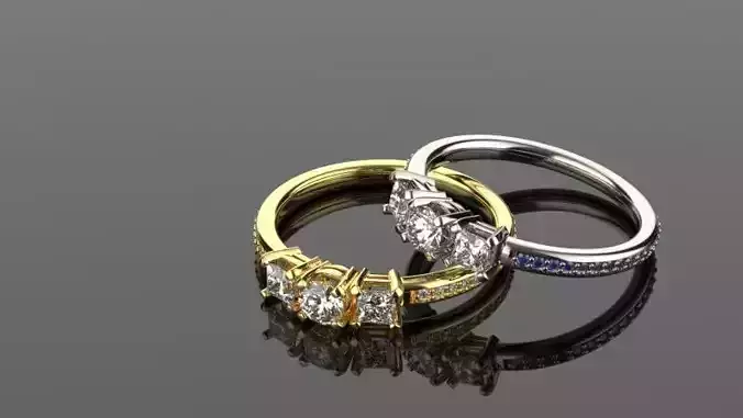 Trilogy Ring