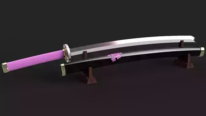 Demon Slayer Kimetsu no Yaiba - Kanao Tsuyuri Katana - Scabbard