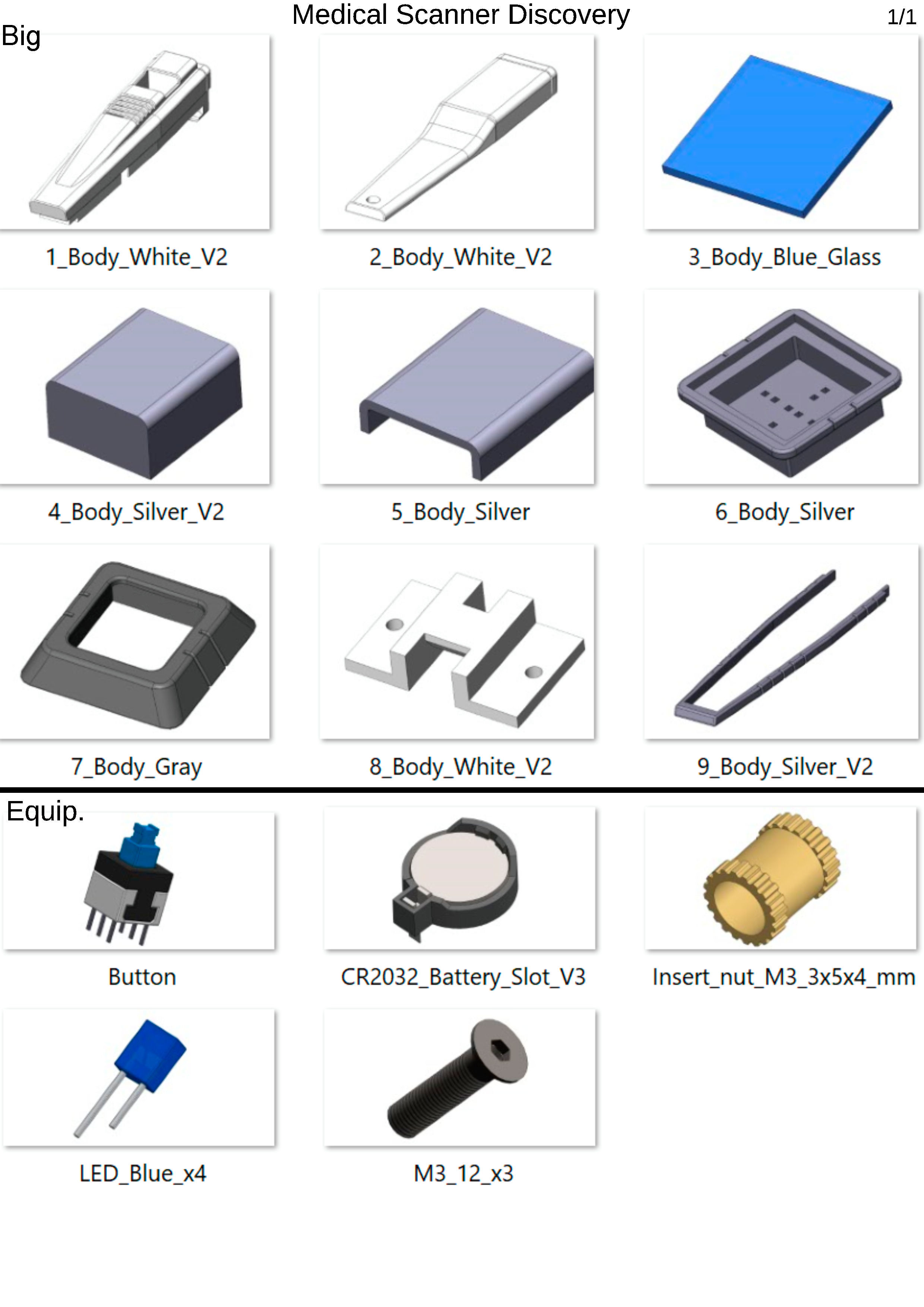 Medical Scanner Tool - Star Trek - Printable 3d model - STL 3D print model_10