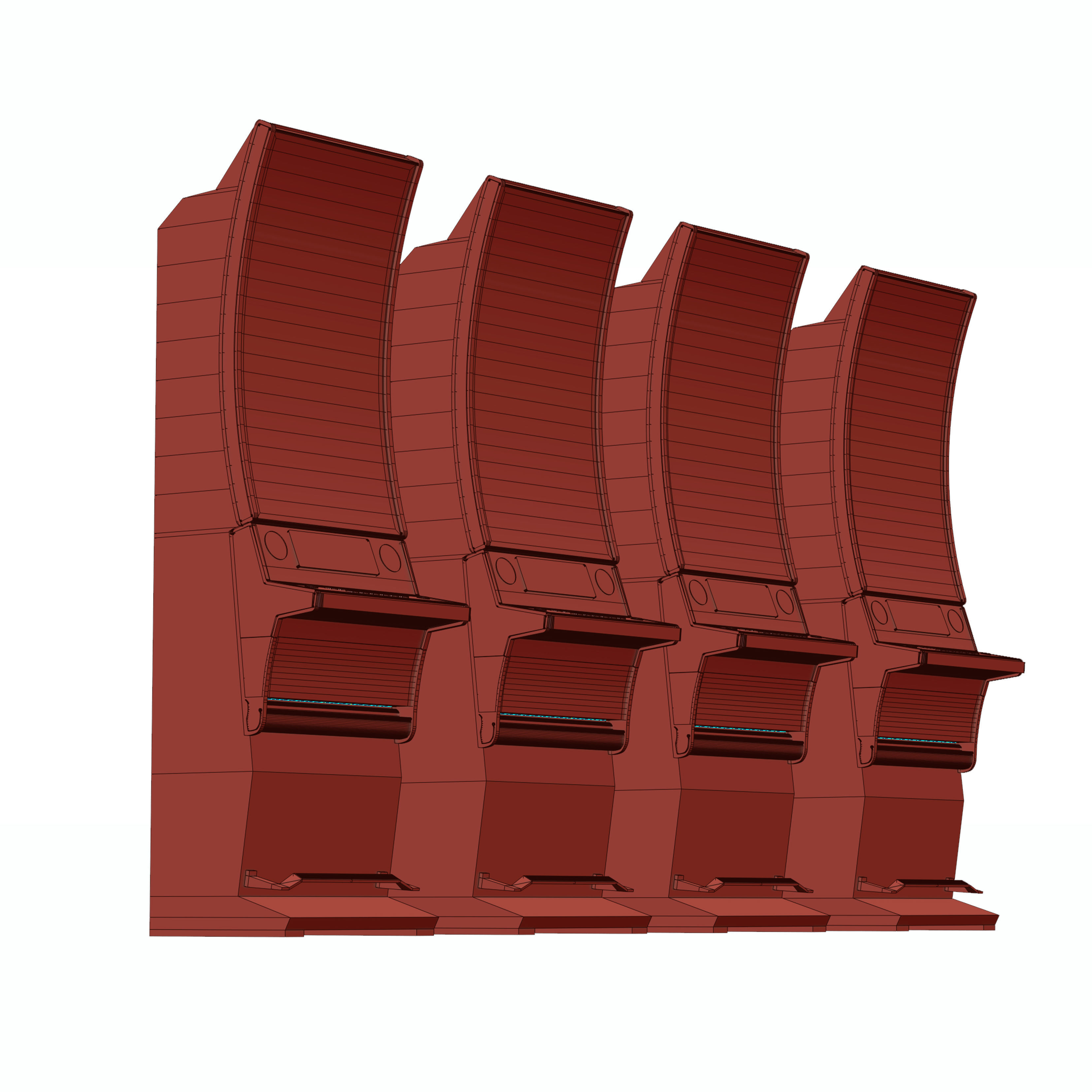 apex clover slot machine 3D model_28