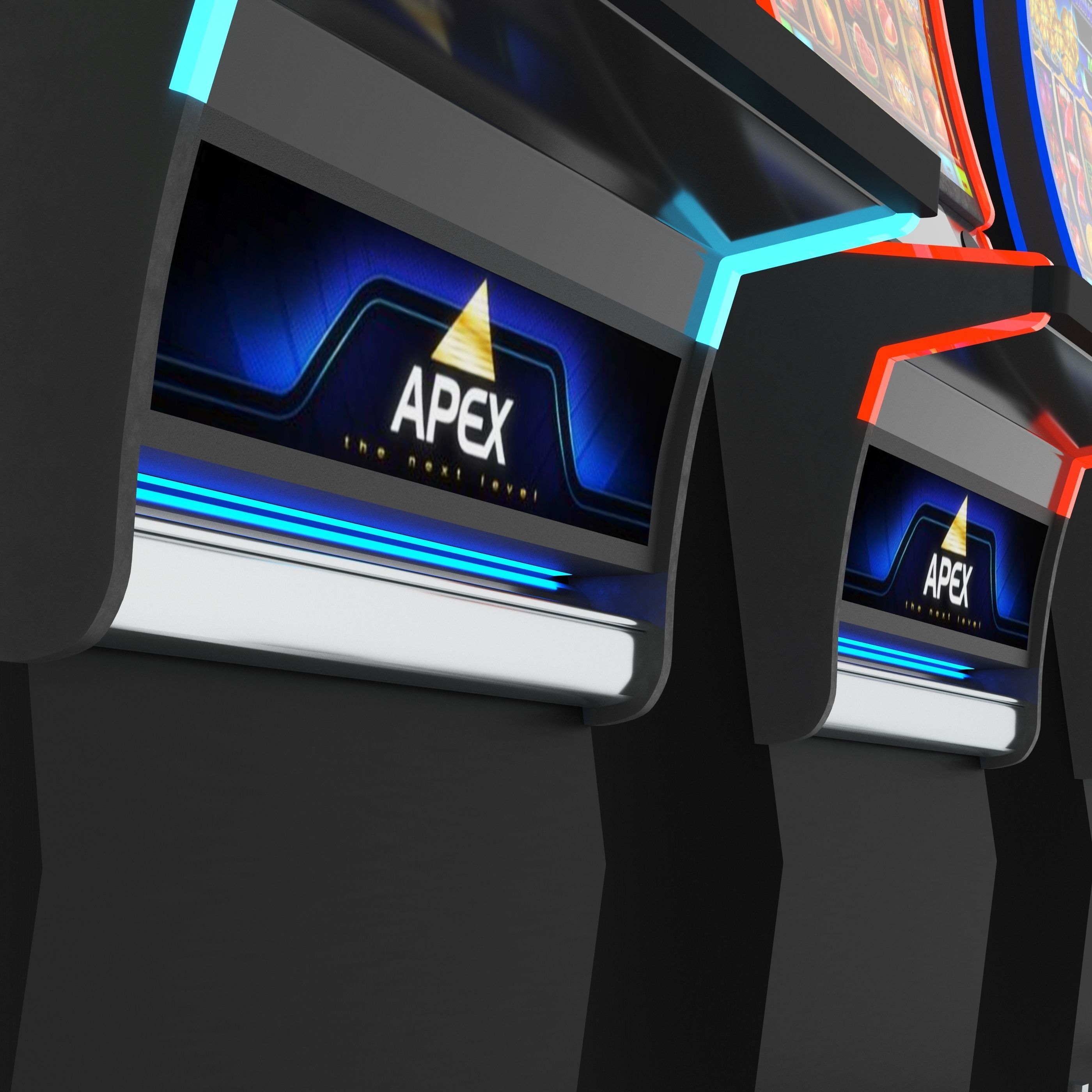 apex clover slot machine 3D model_7
