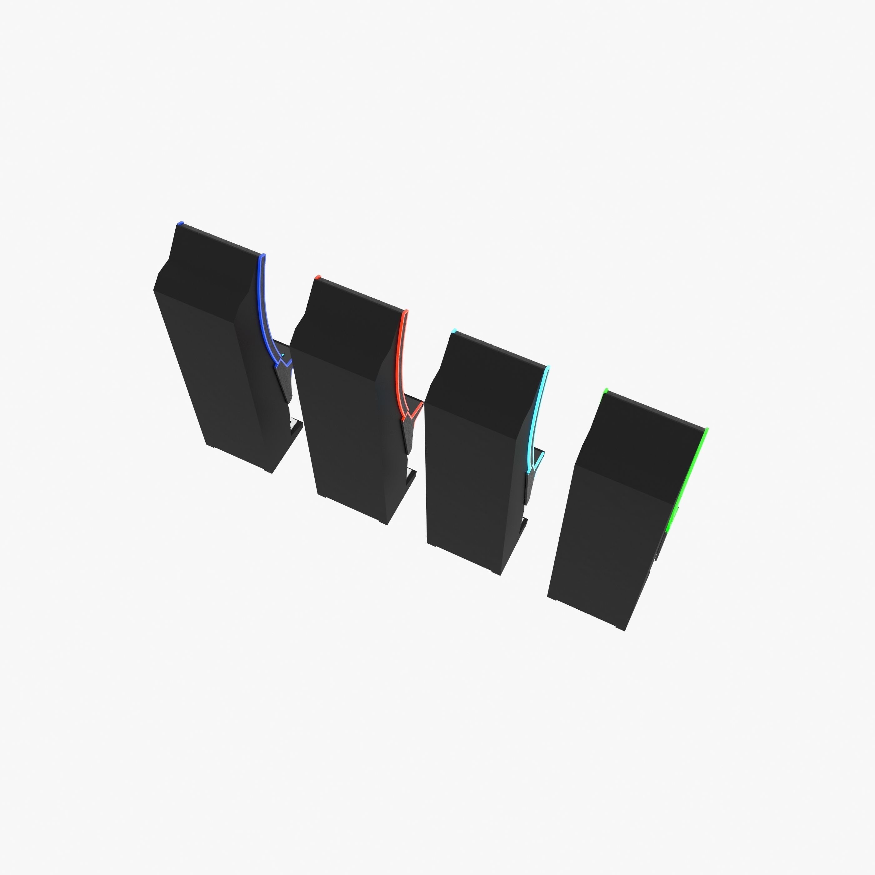 apex clover slot machine 3D model_19