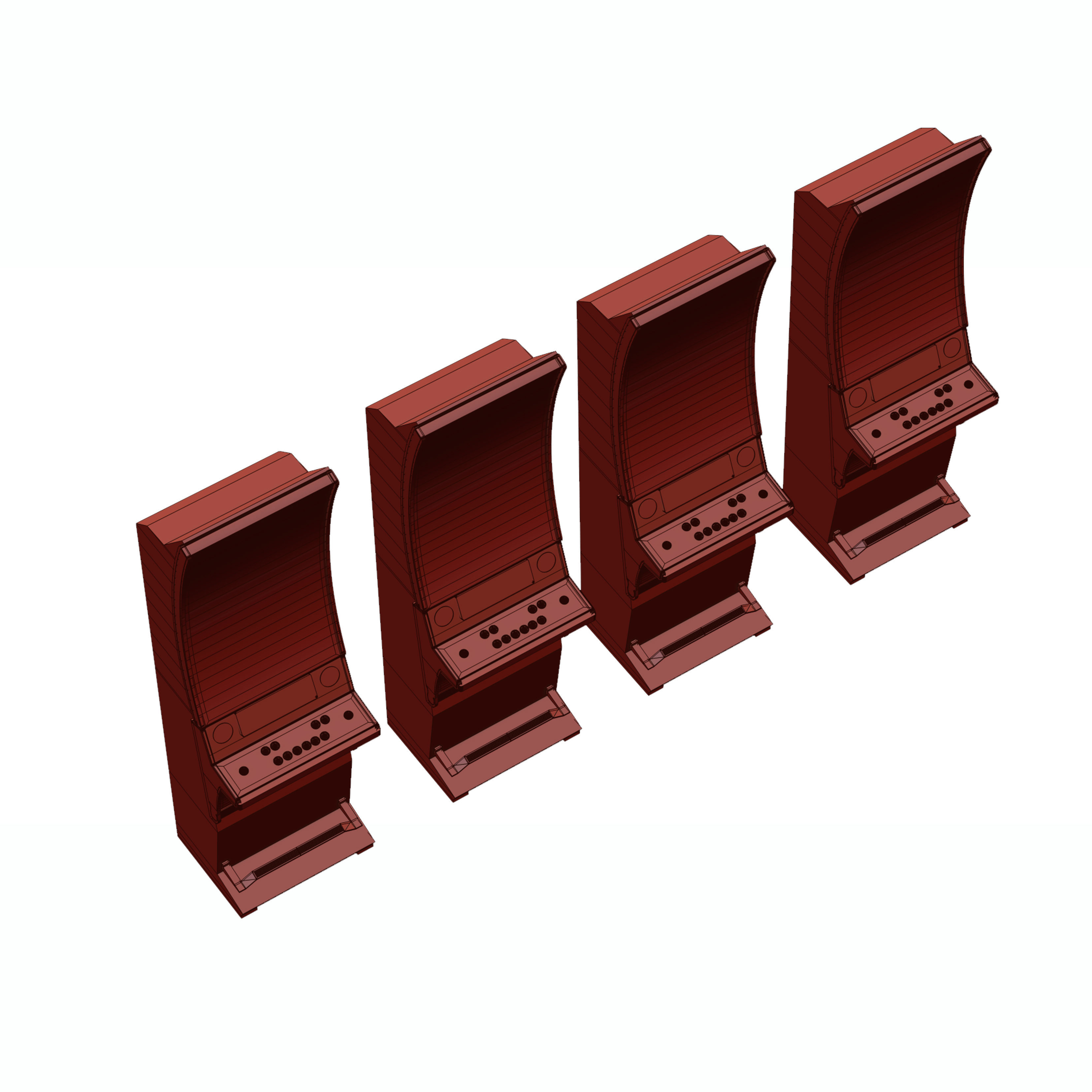 apex clover slot machine 3D model_25