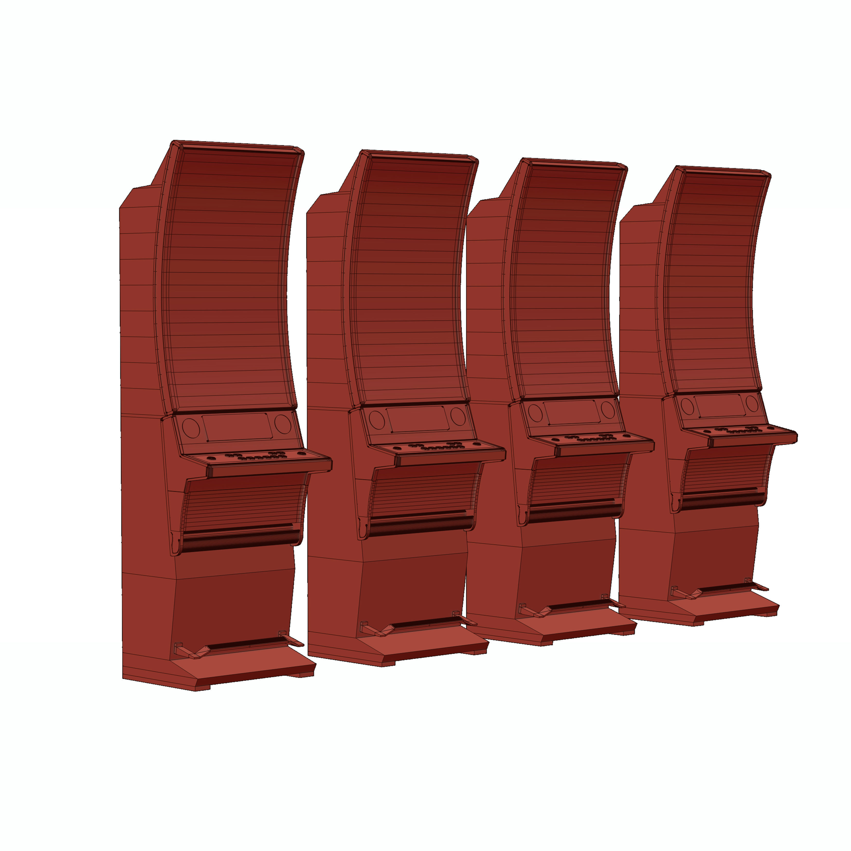 apex clover slot machine 3D model_29