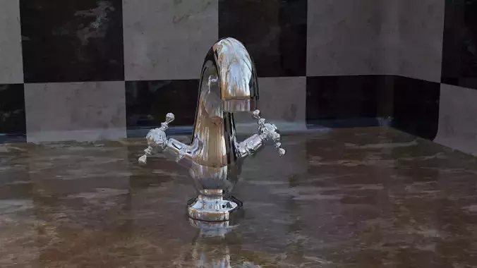 Kitchen Swan 3D model