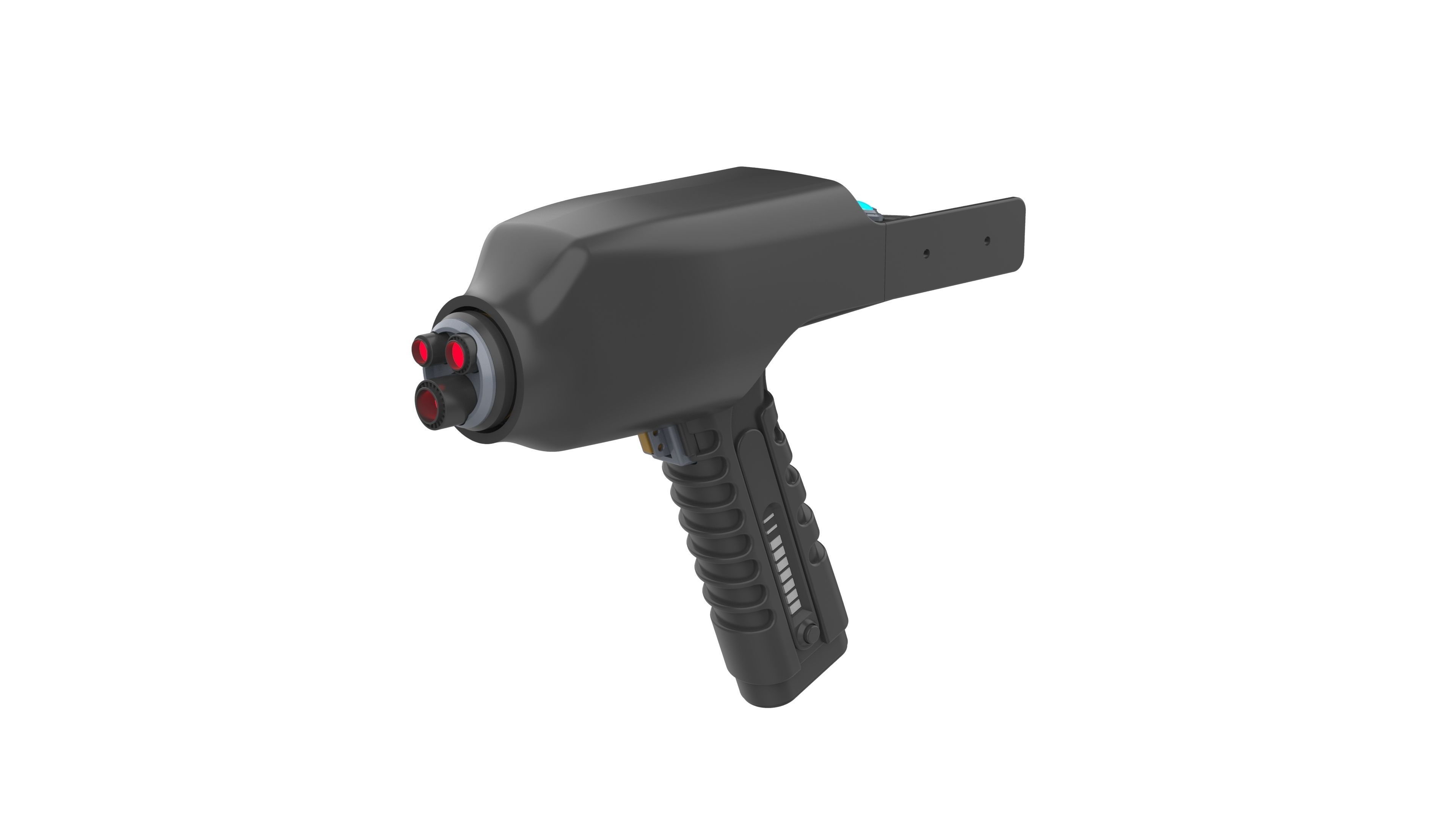 Discovery Phaser - Star Trek - Printable 3d model - STL 3D print model_16