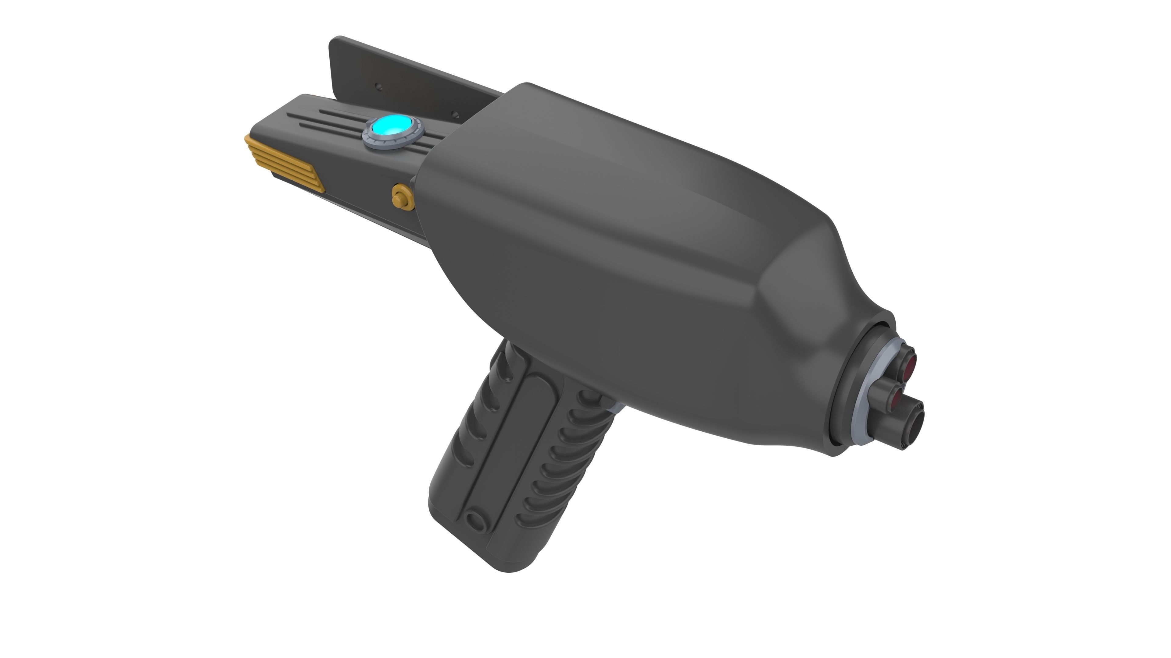 Discovery Phaser - Star Trek - Printable 3d model - STL 3D print model_19