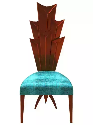 Armchair art deco chair