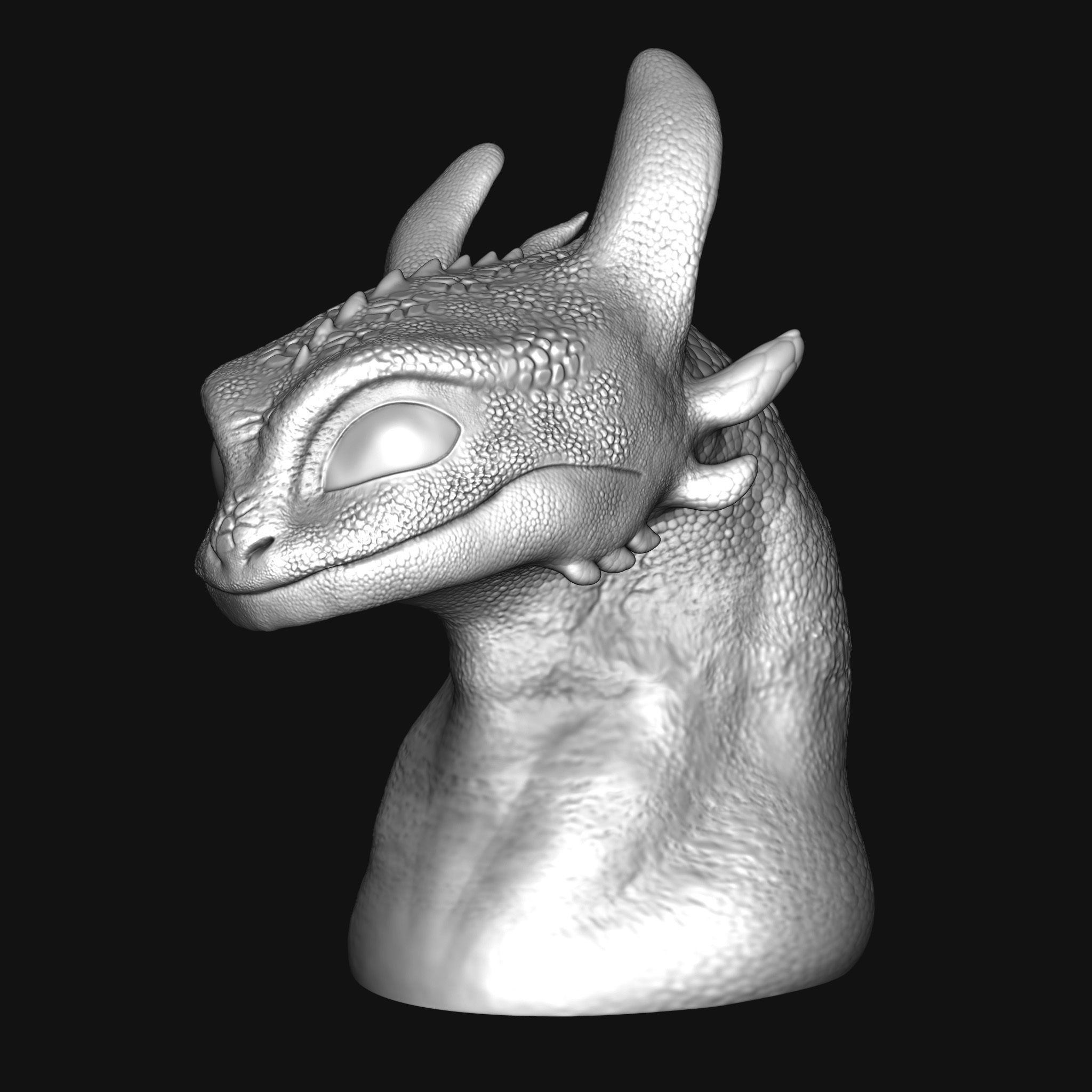 Toothless - NightFury FanArt 3D print model 3D print model_1