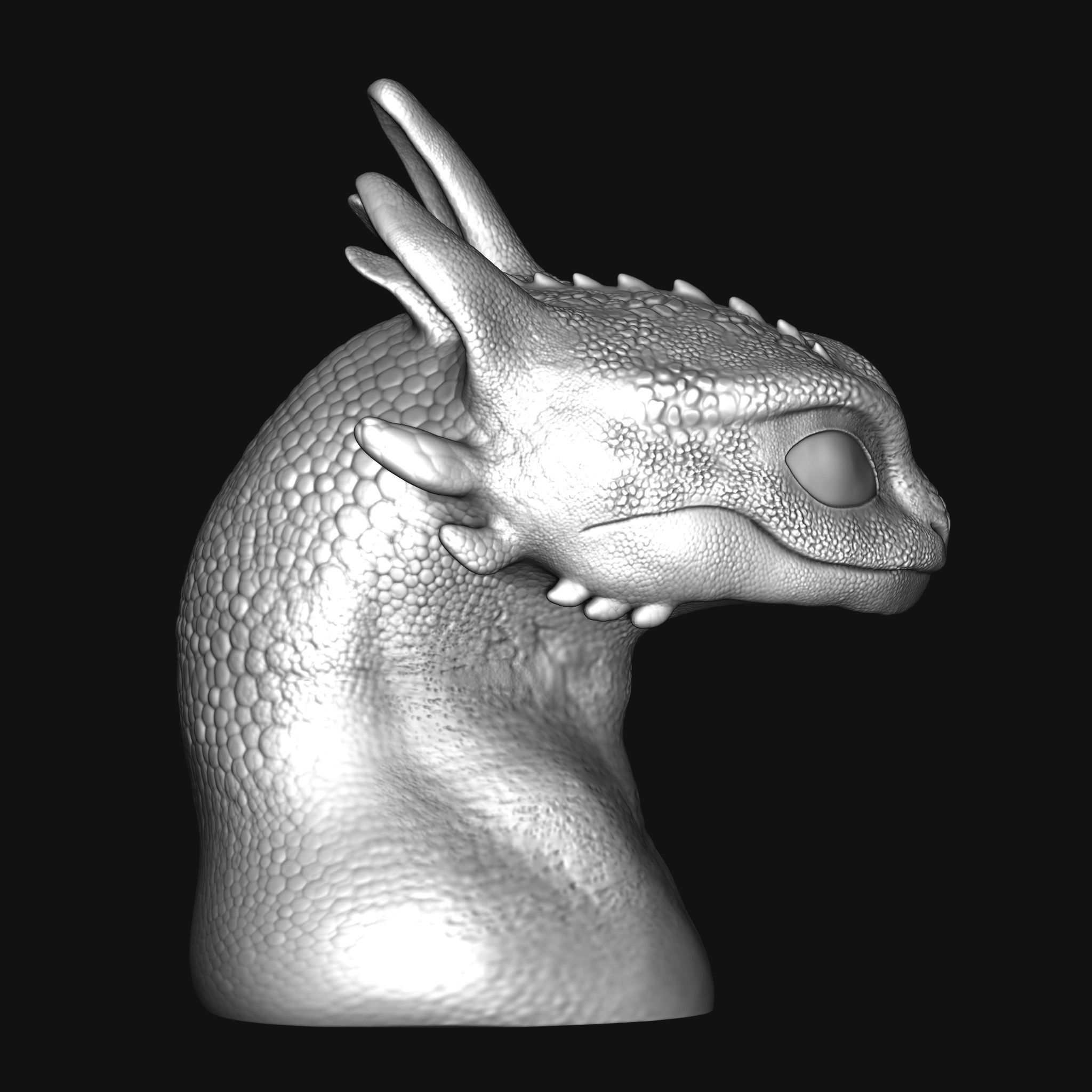 Toothless - NightFury FanArt 3D print model 3D print model_3