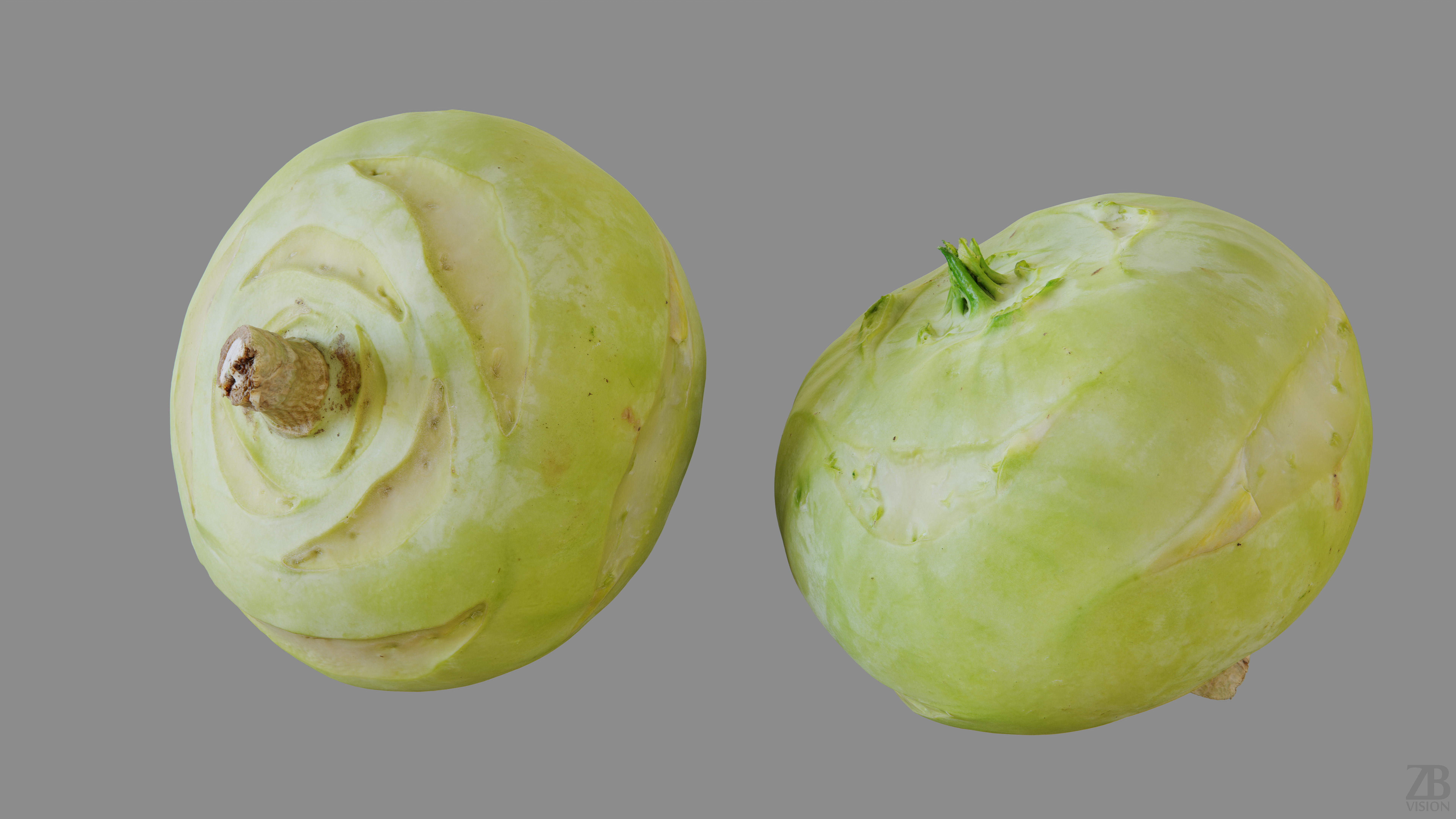 Kohlrabi 3D model_12
