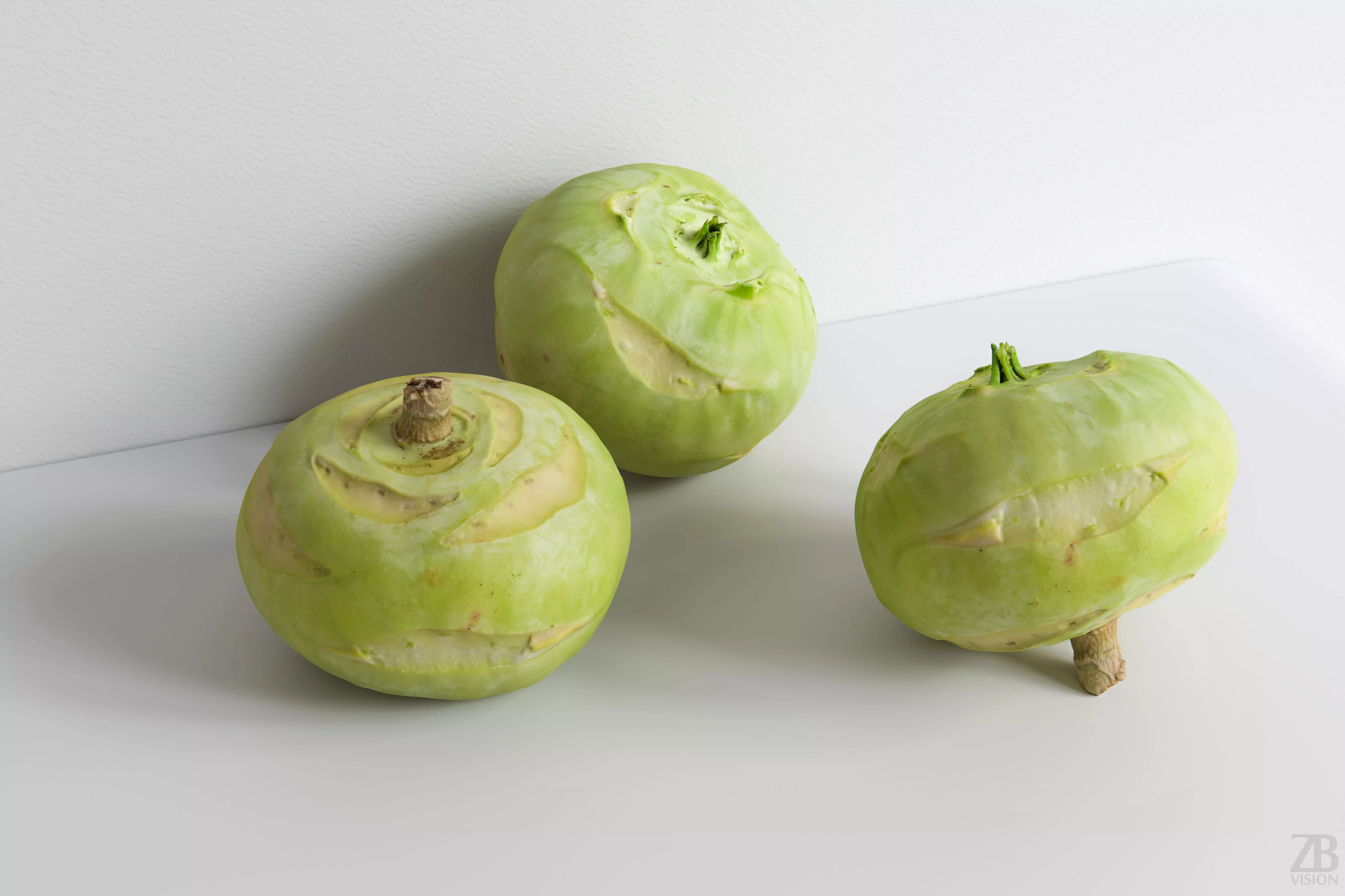 Kohlrabi 3D model_0