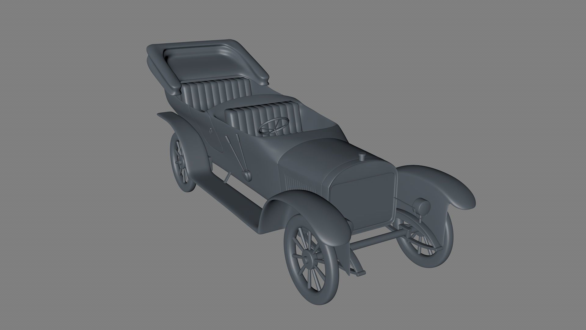 Old car 3D model_6