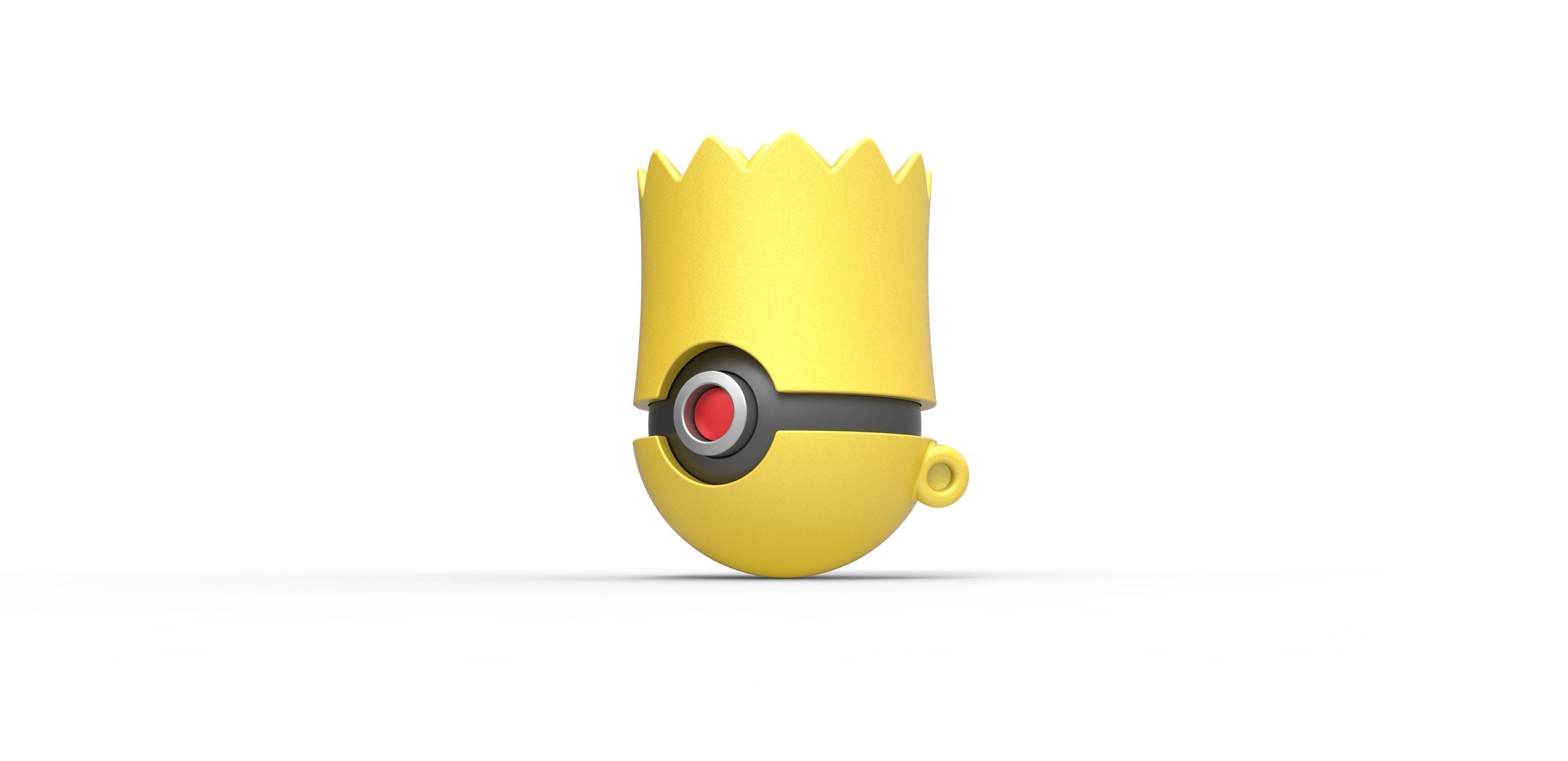 Bart Simpson orb 3D print model_1