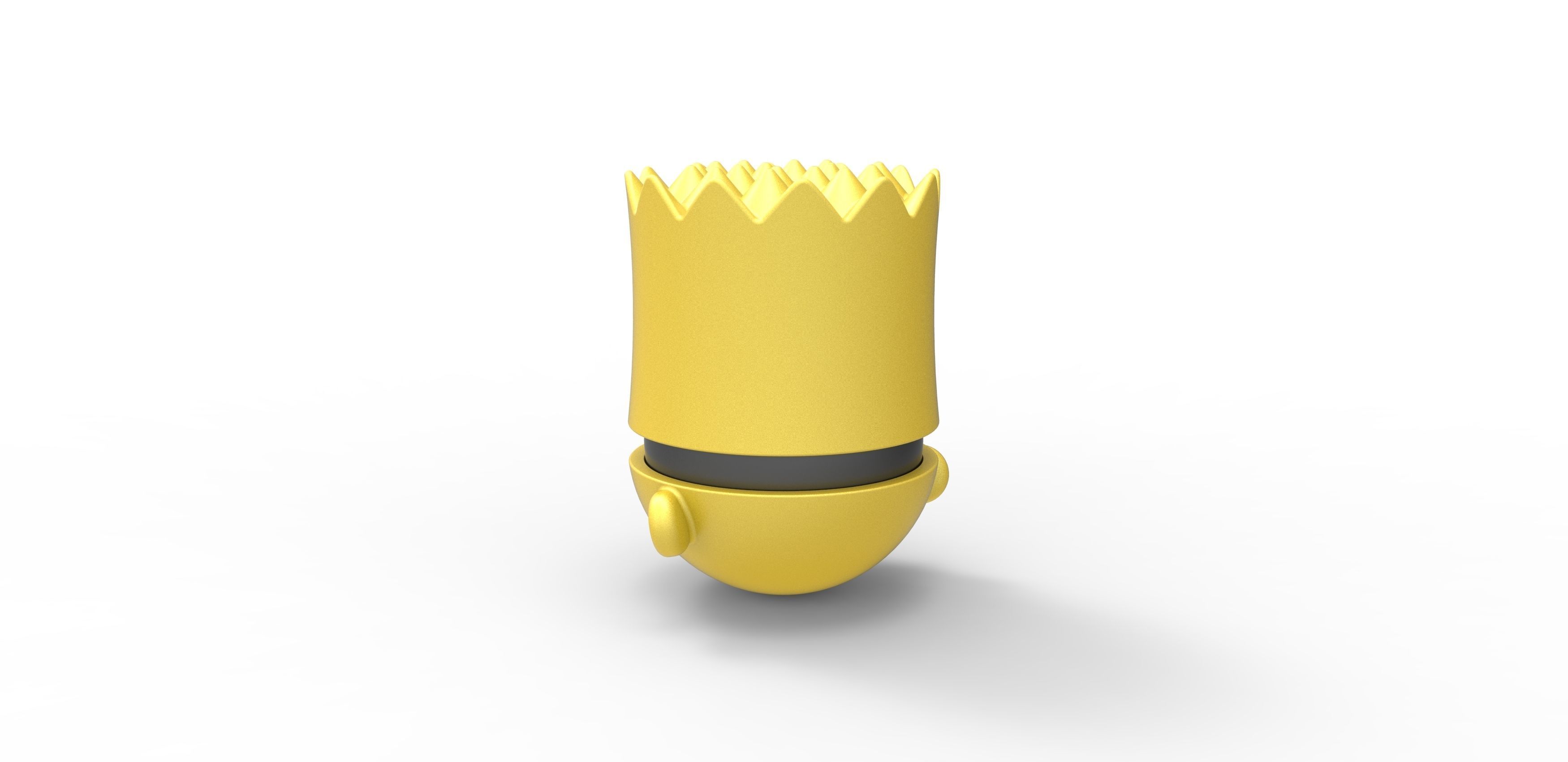 Bart Simpson orb 3D print model_7
