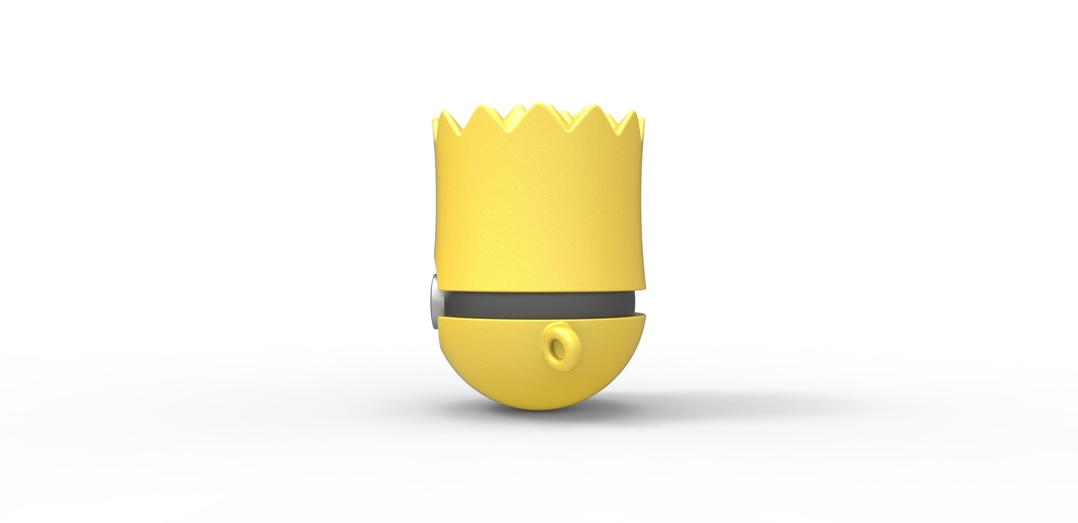 Bart Simpson orb 3D print model_6