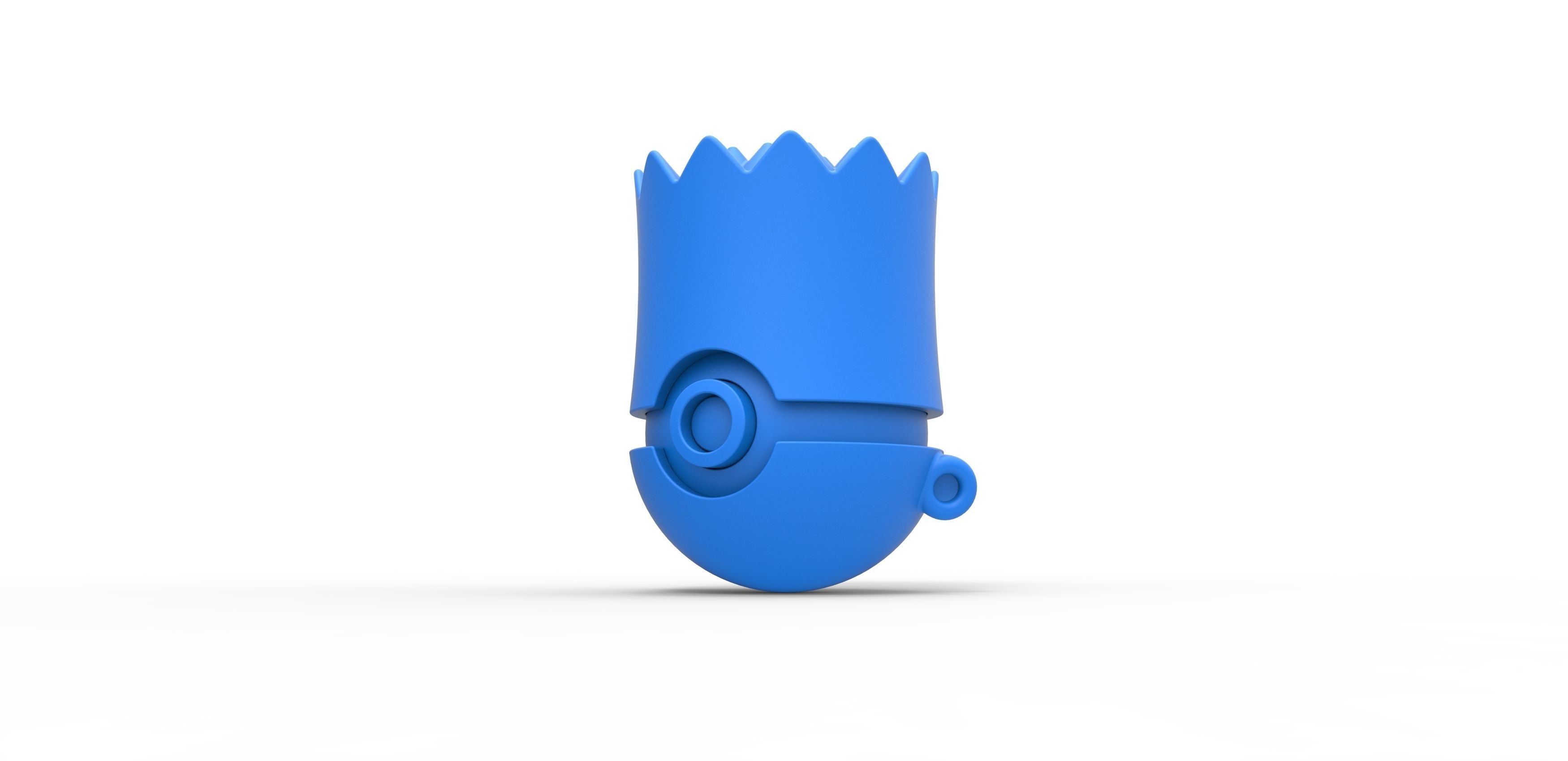 Bart Simpson orb 3D print model_9