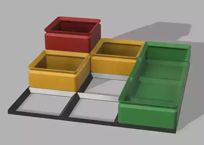 Organizer Boxes 3D print model