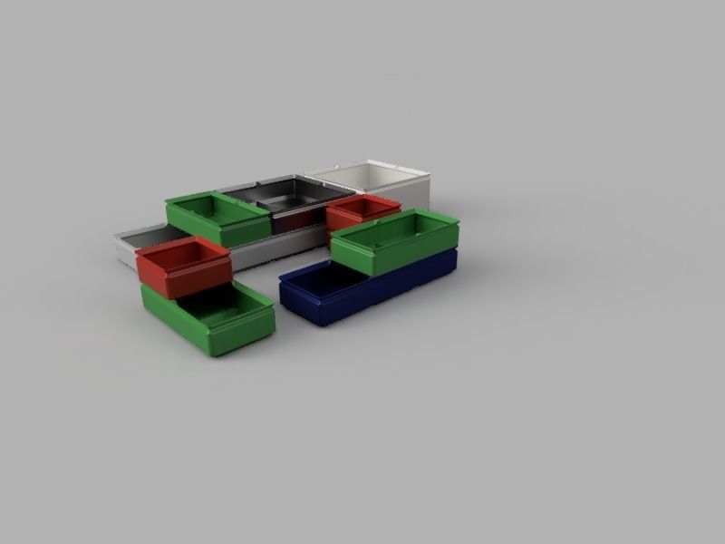Organizer Boxes 3D print model_19