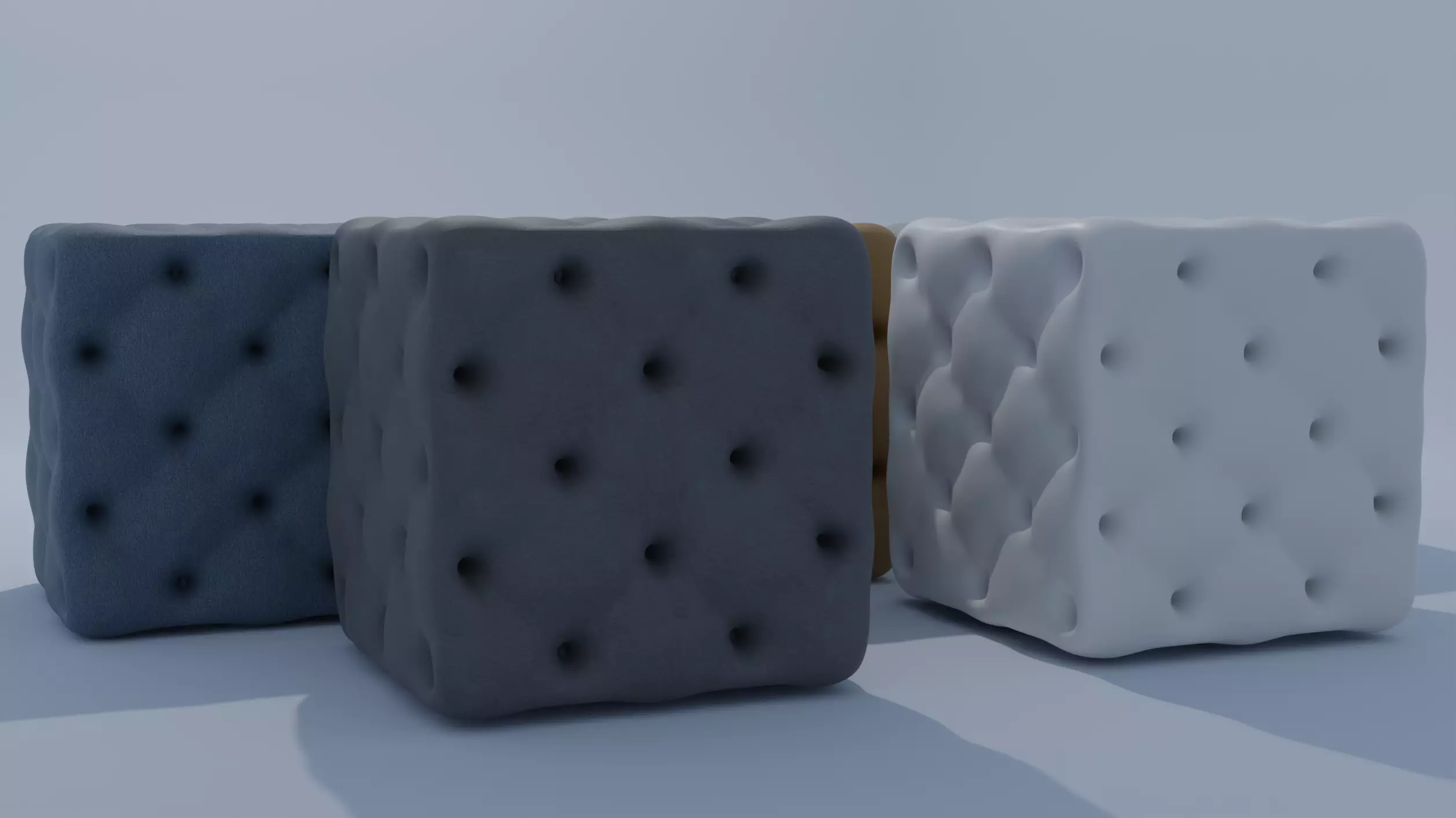 Mini Sofa Chair 3D model_0