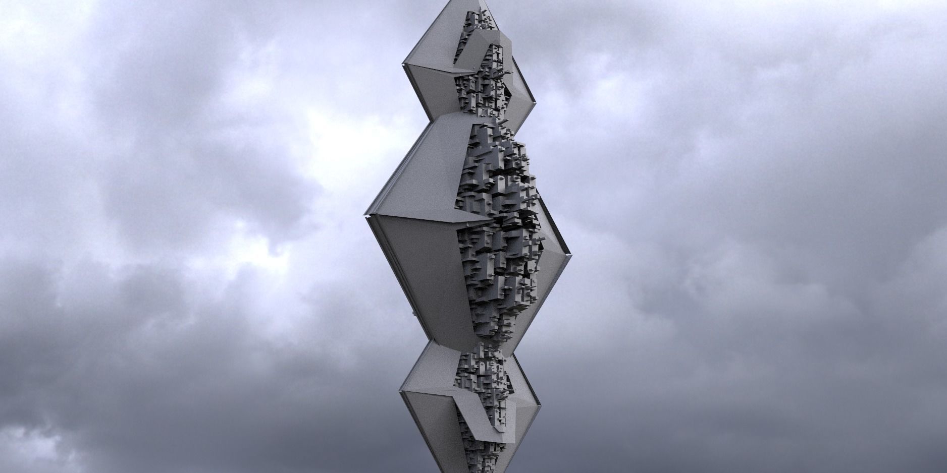 Pharaohs Ship Tower return 2 3D model_1