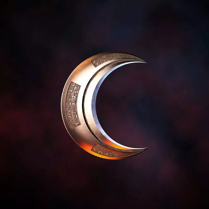 Fan Art Moon Knight Crescent  3D print model_0