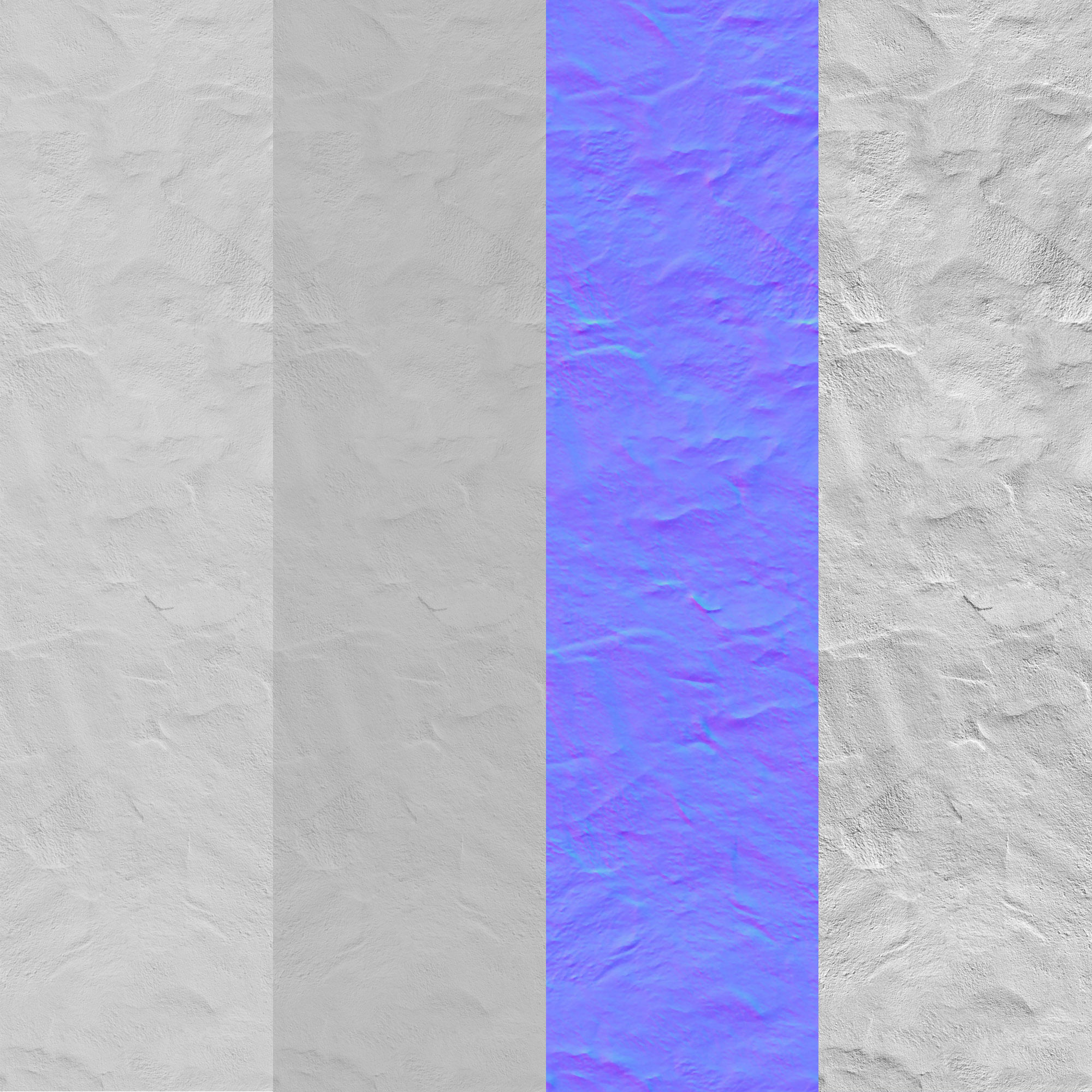 Decorative plaster Seamless decorative plaster material Texture_2