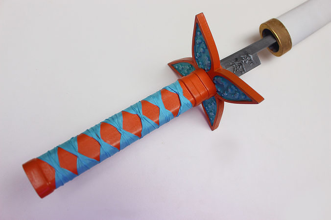 Kimetsu no Yaiba Katana cosplay 3D print model