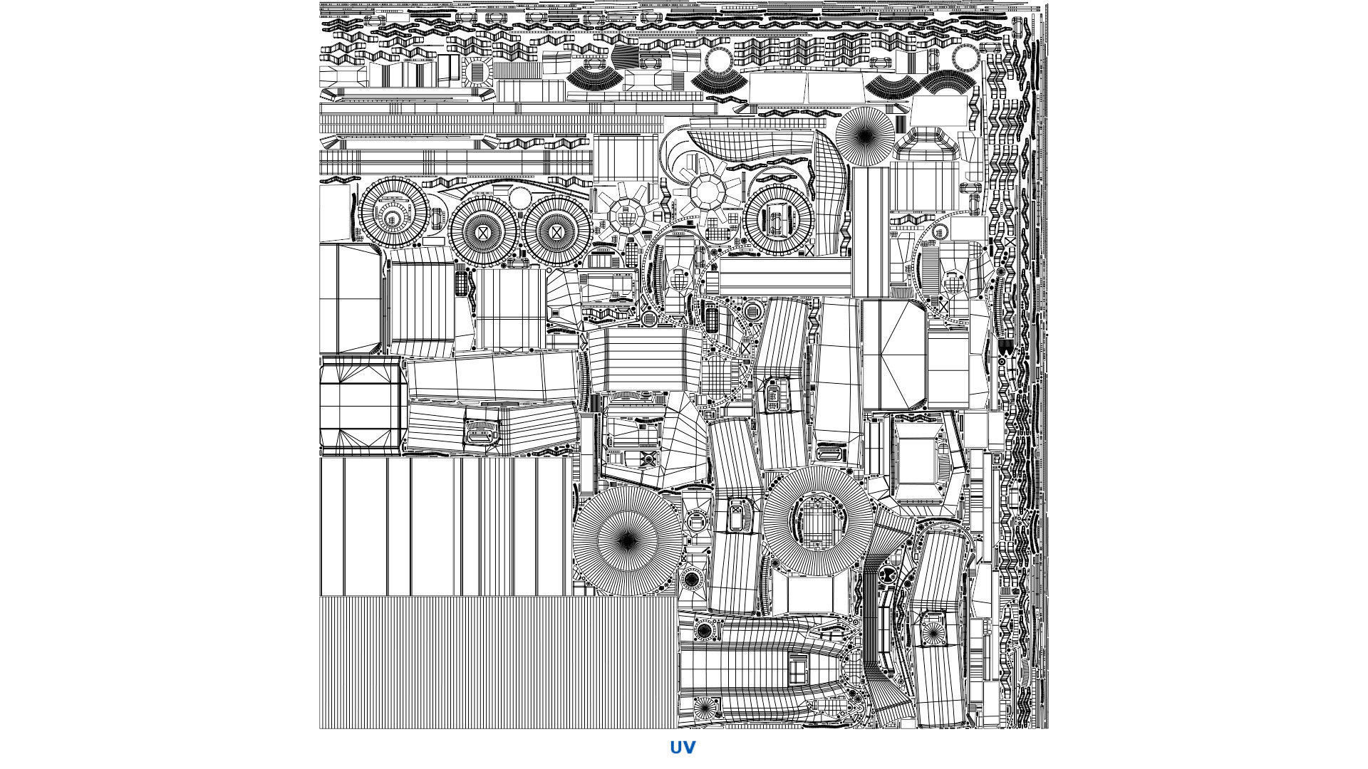 Compactor 1A Low-poly 3D model_21