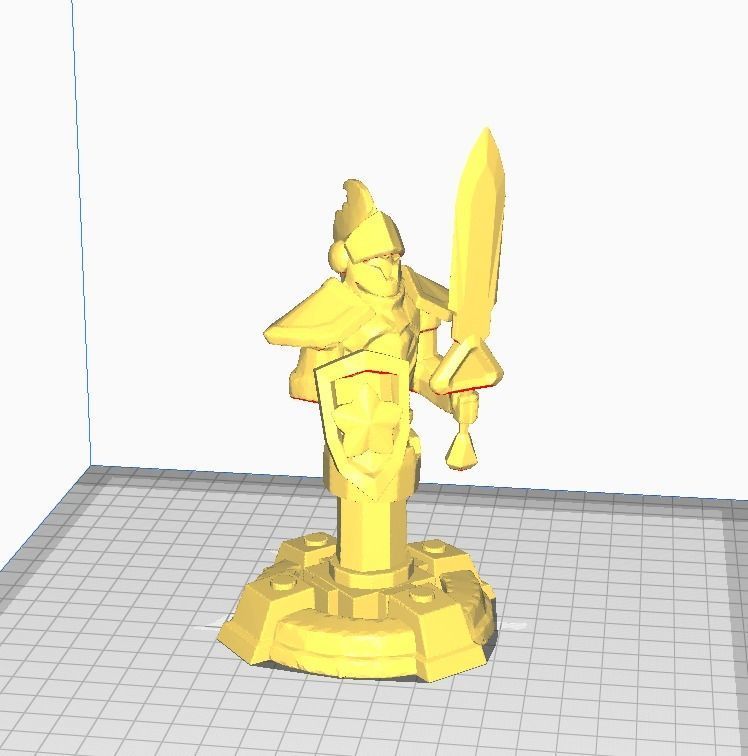 Arcade Turret 3D Model 3D print model_2