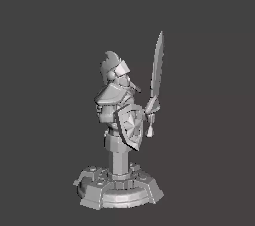 Arcade Turret 3D Model 3D print model_0