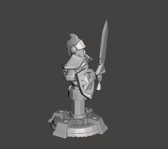 Arcade Turret 3D Model 3D print model