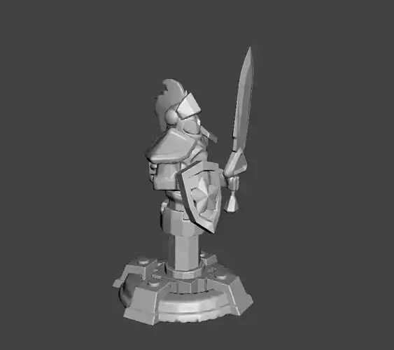 Arcade Turret 3D Model
