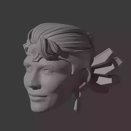 Satine Kryze Head Sculpt 3D print model