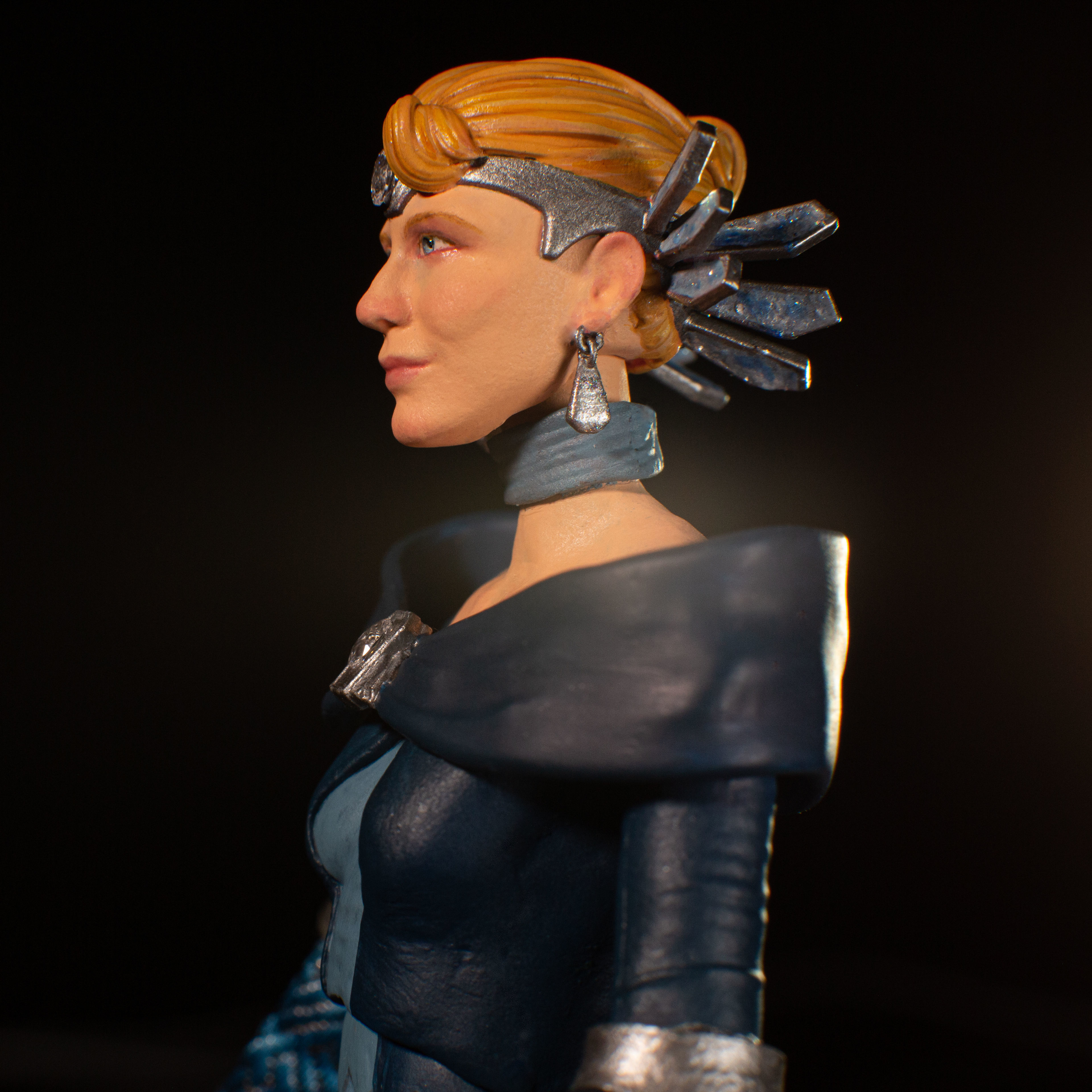 Satine Kryze Head Sculpt 3D print model_6
