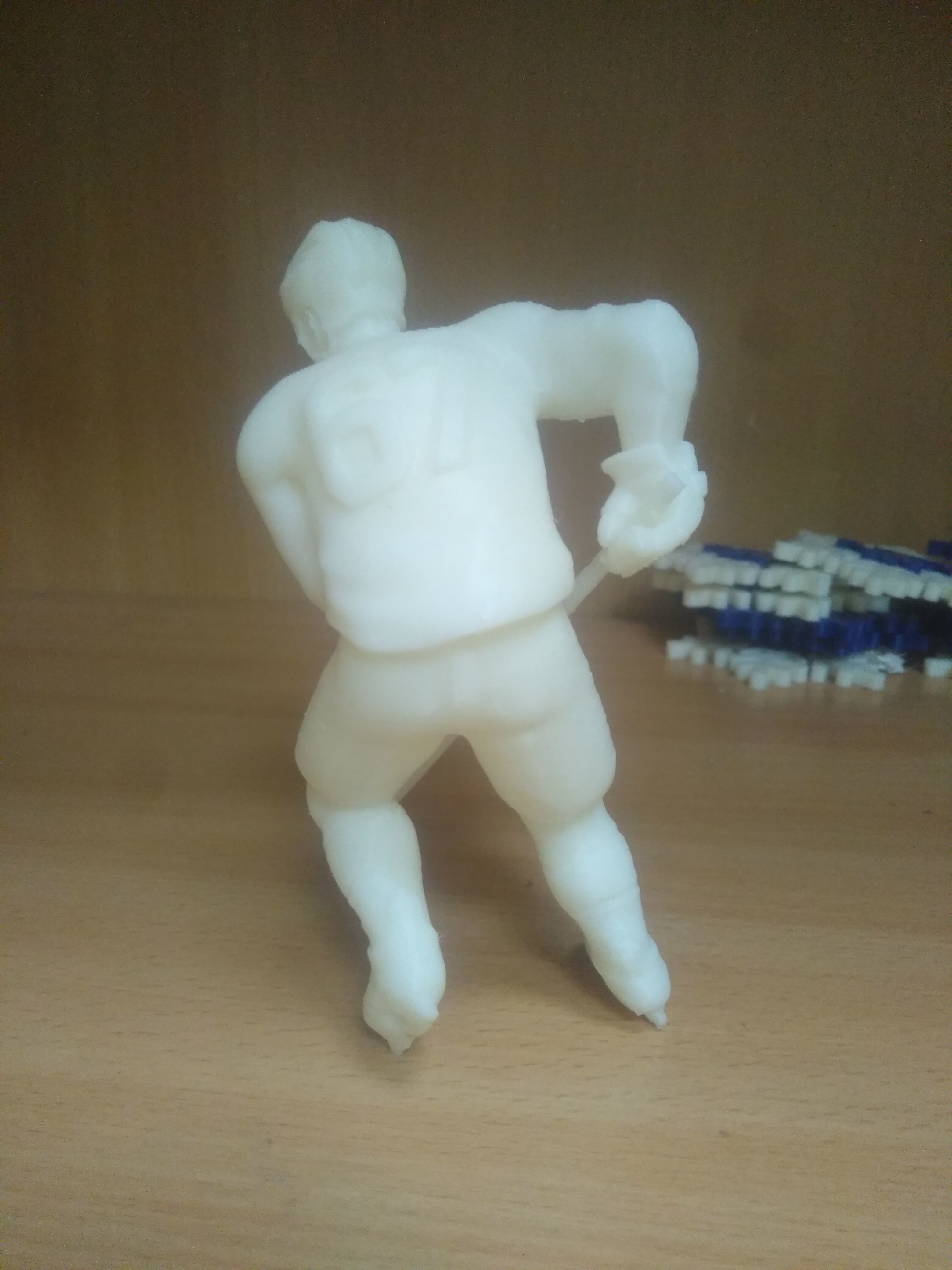 Ice hockey player 3D print model_15
